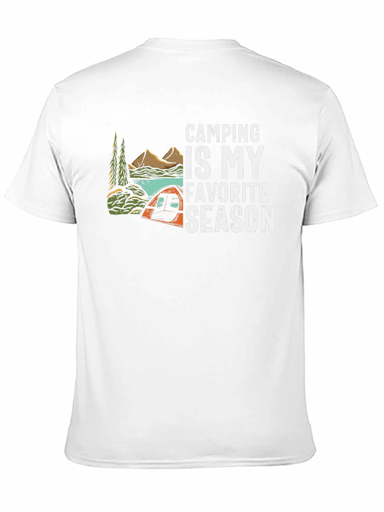 Camping Is My Favorite Season Graphic Tee