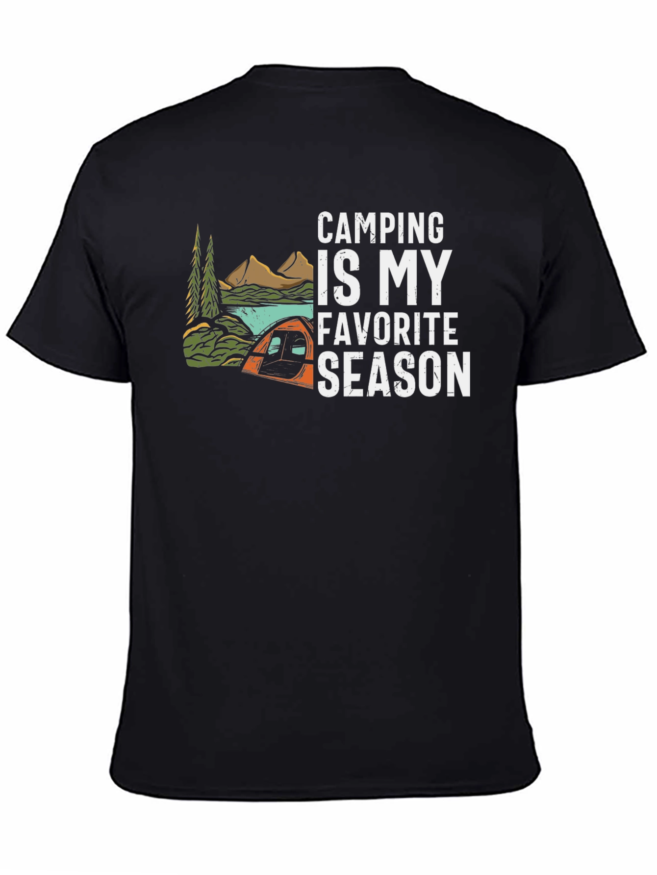 Camping Is My Favorite Season Graphic Tee