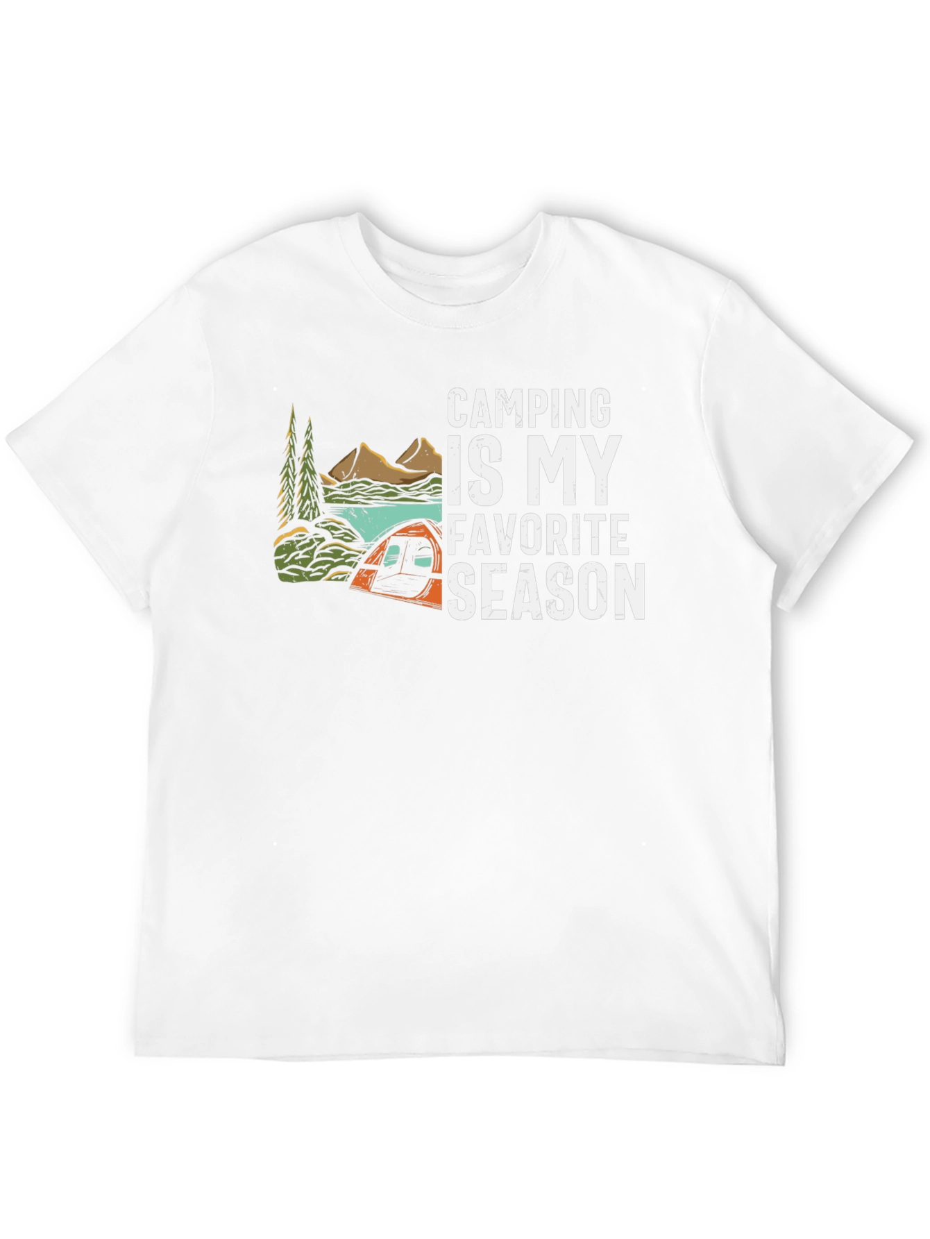 Camping Is My Favorite Season Graphic Tee