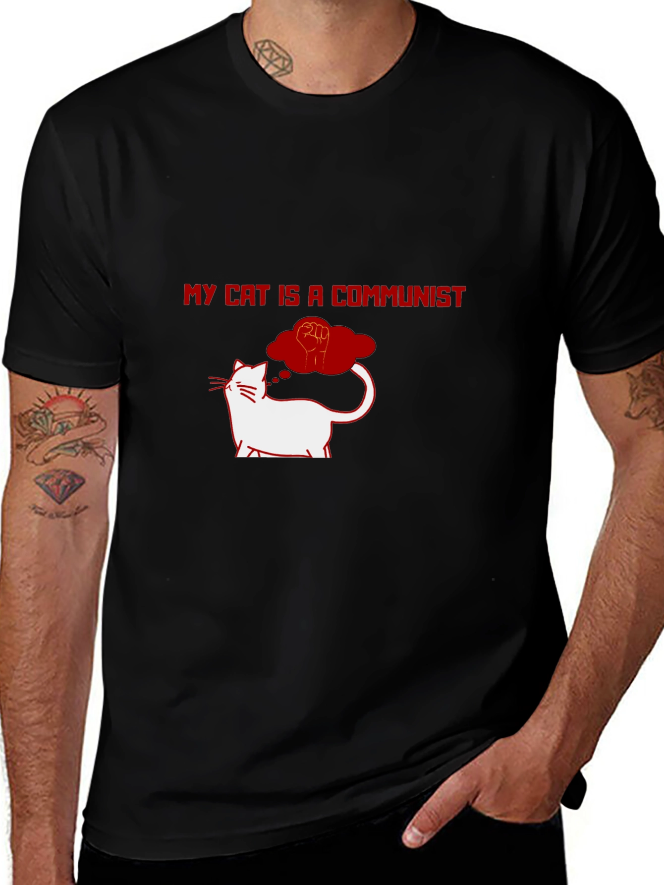 My Cat is a Communist T-Shirt