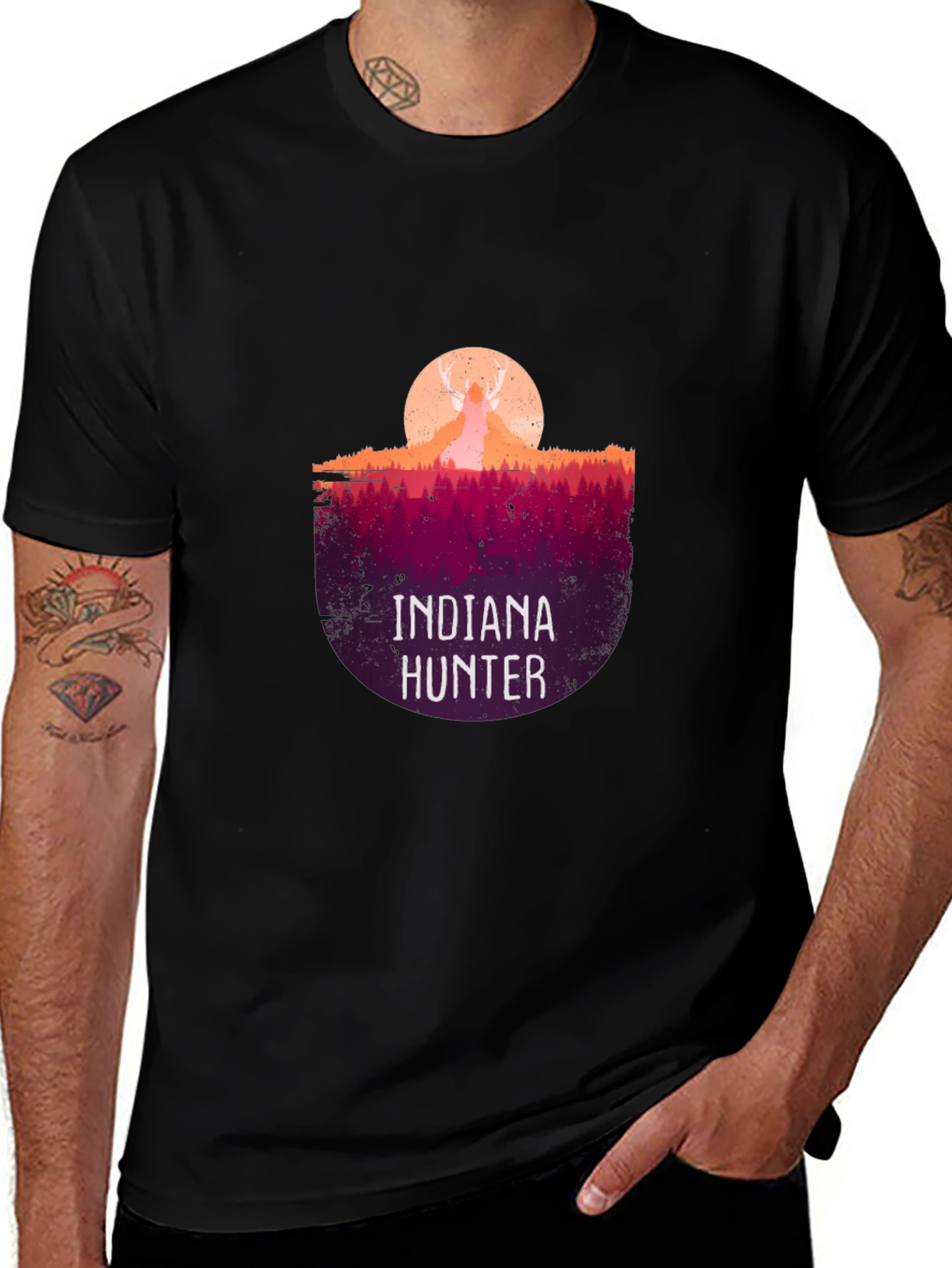 Indiana Hunter Graphic T-Shirt