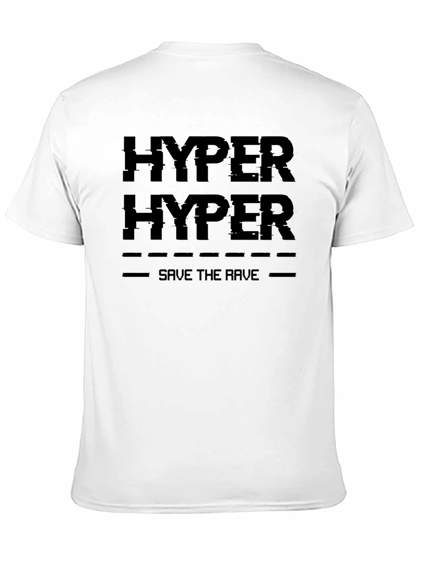 Hyper Save the Rave T-Shirt - Black
