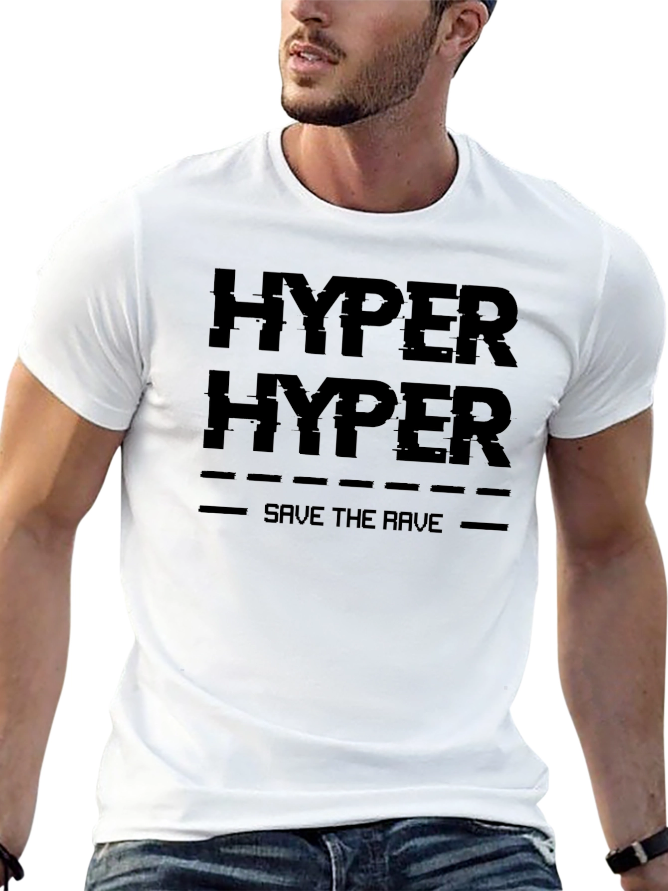 Hyper Save the Rave T-Shirt - Black
