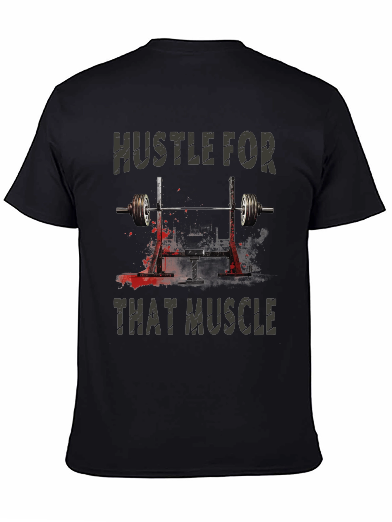 Hustle for That Muscle Graphic Tee