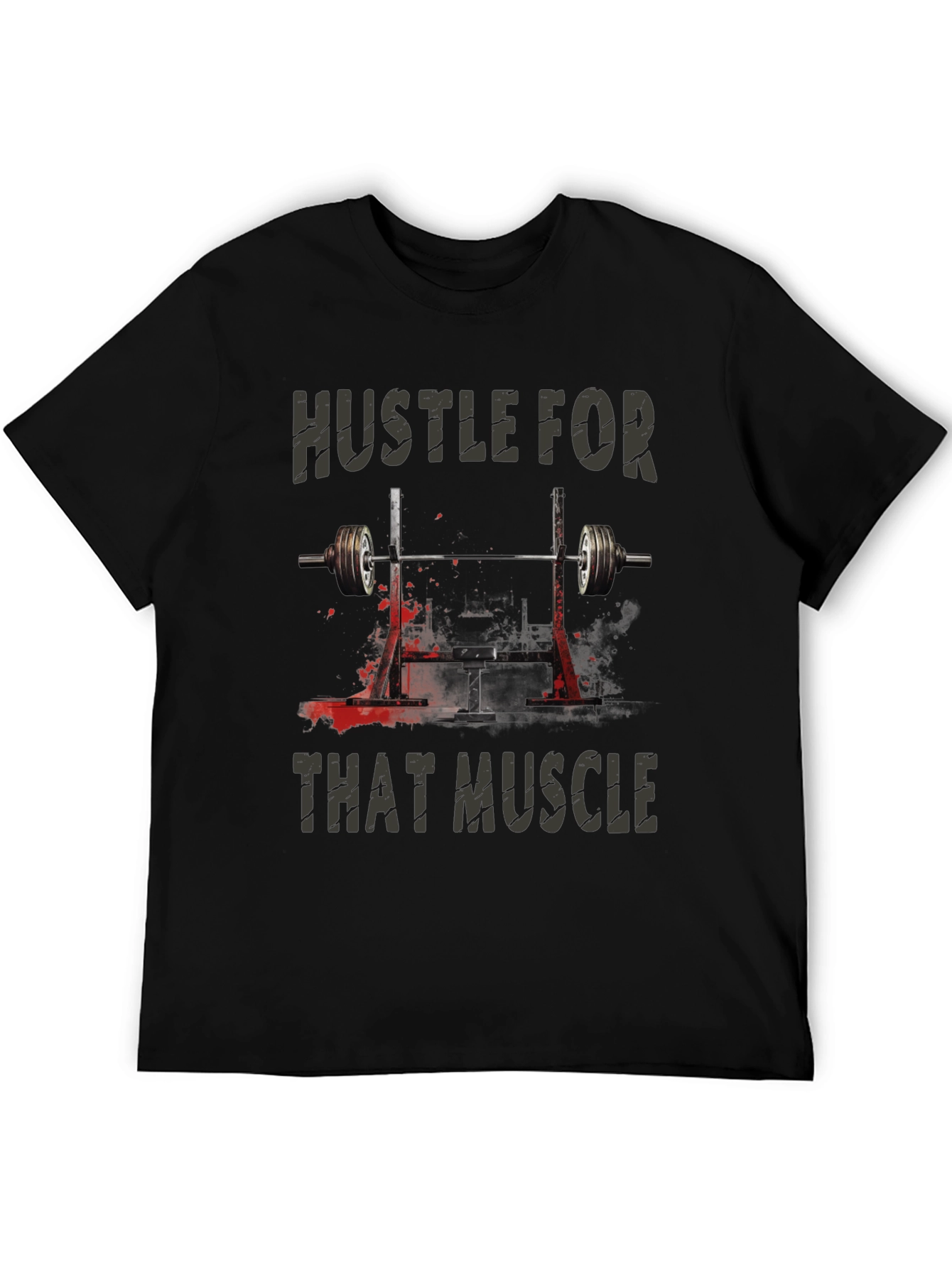 Hustle for That Muscle Graphic Tee