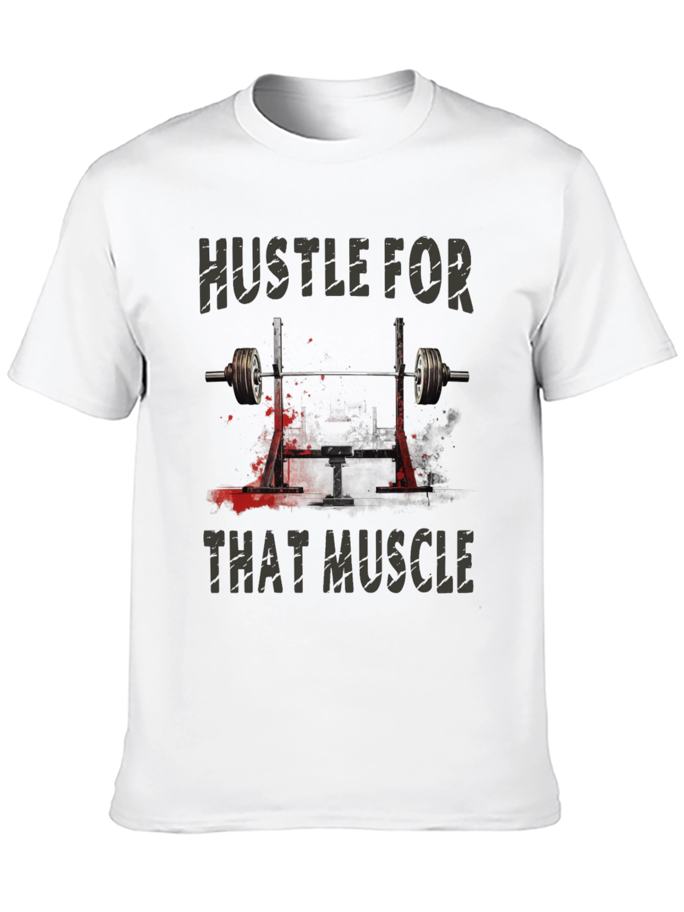 Hustle for That Muscle Graphic Tee