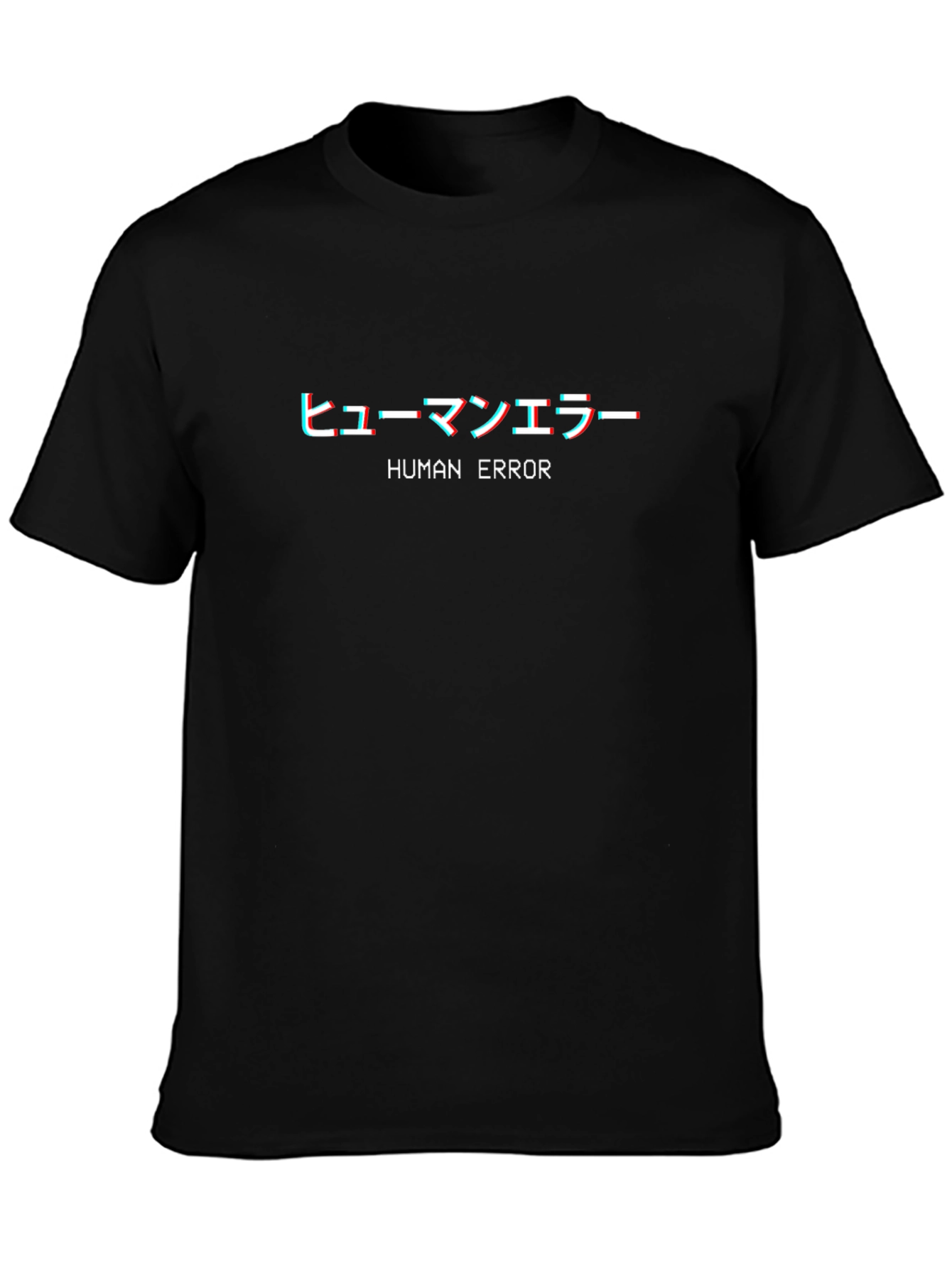 Human Error Graphic T-Shirt - Black