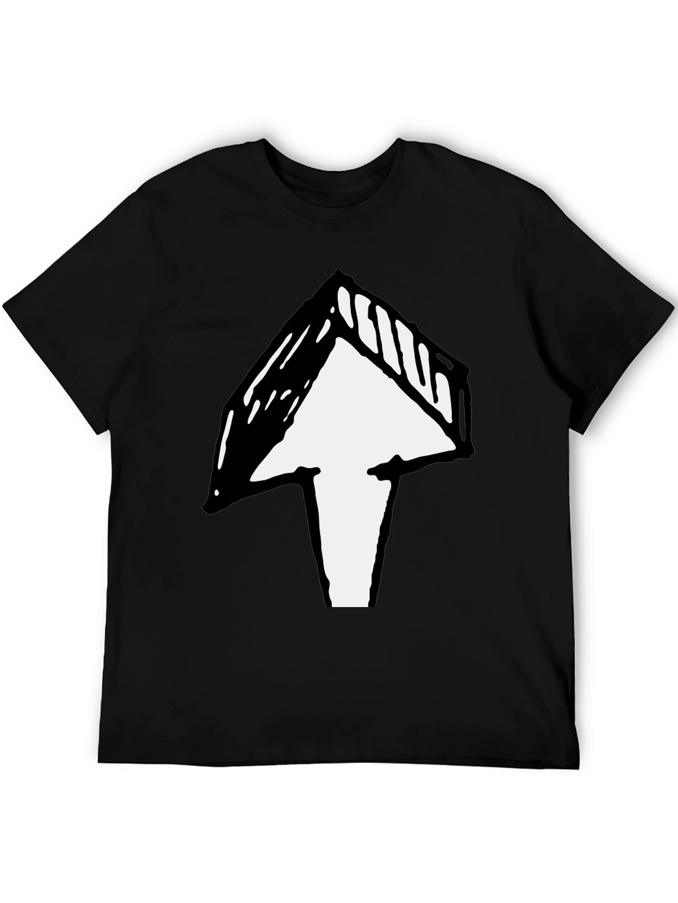 Arrow Graphic Black T-Shirt