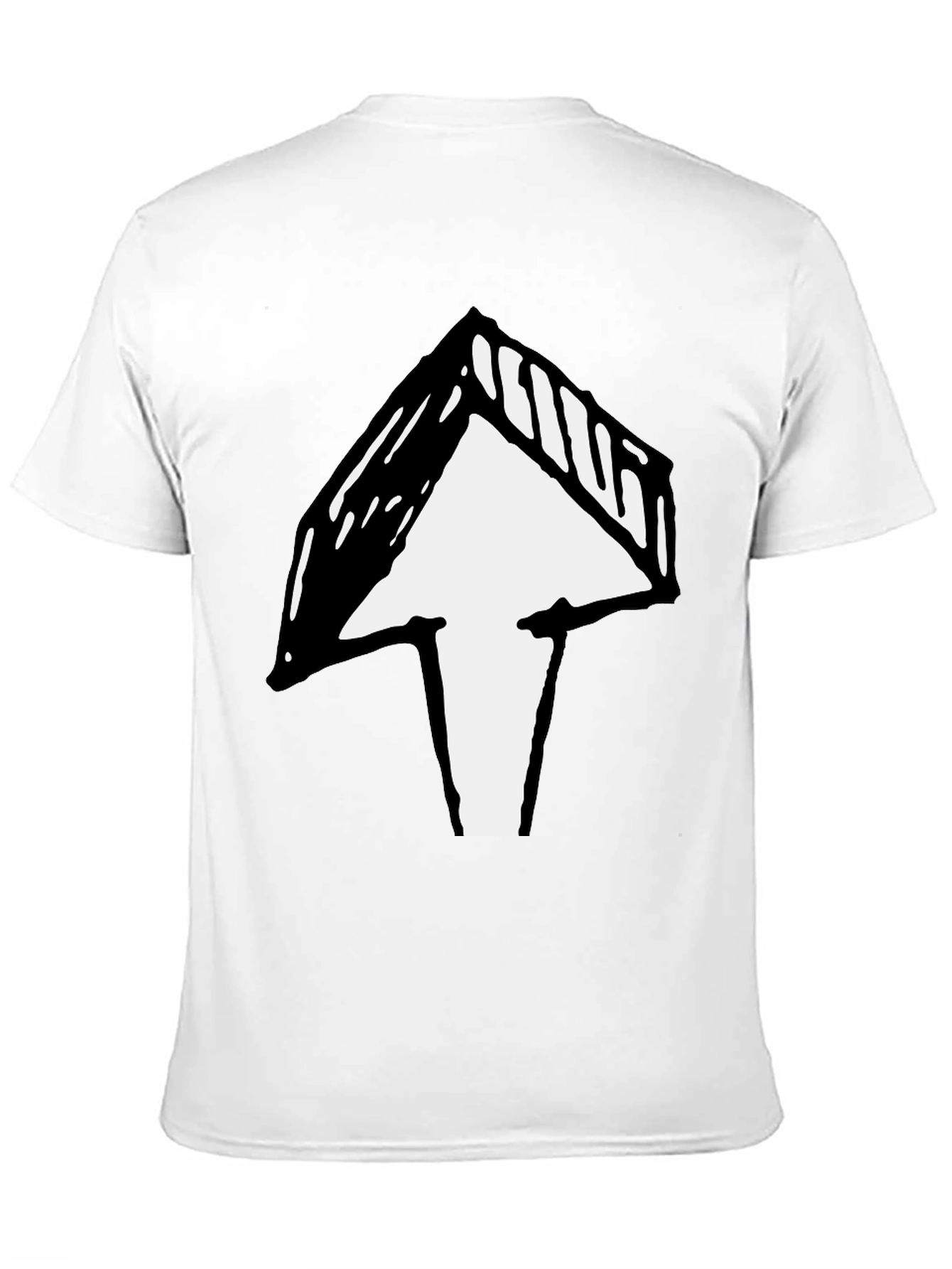 Arrow Graphic Black T-Shirt