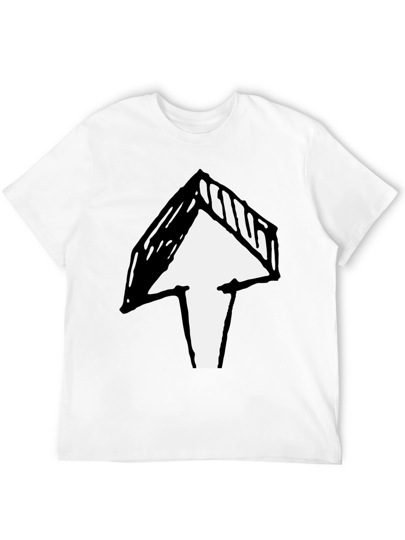 Arrow Graphic Black T-Shirt