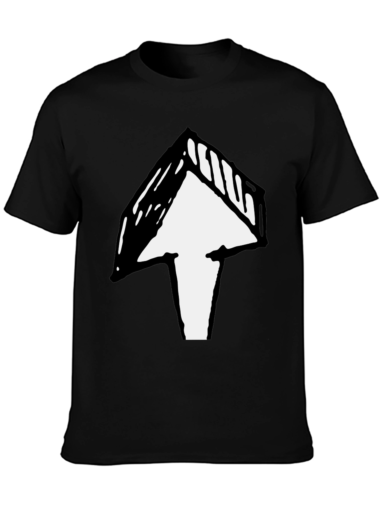 Arrow Graphic Black T-Shirt