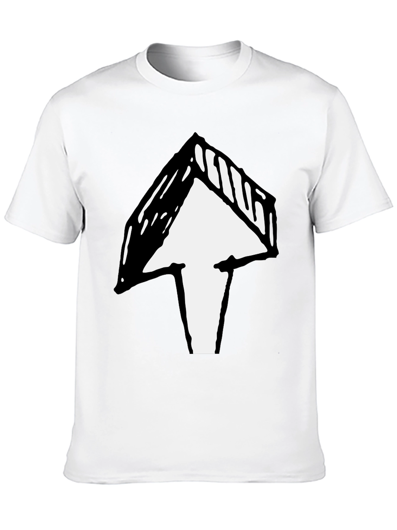 Arrow Graphic Black T-Shirt