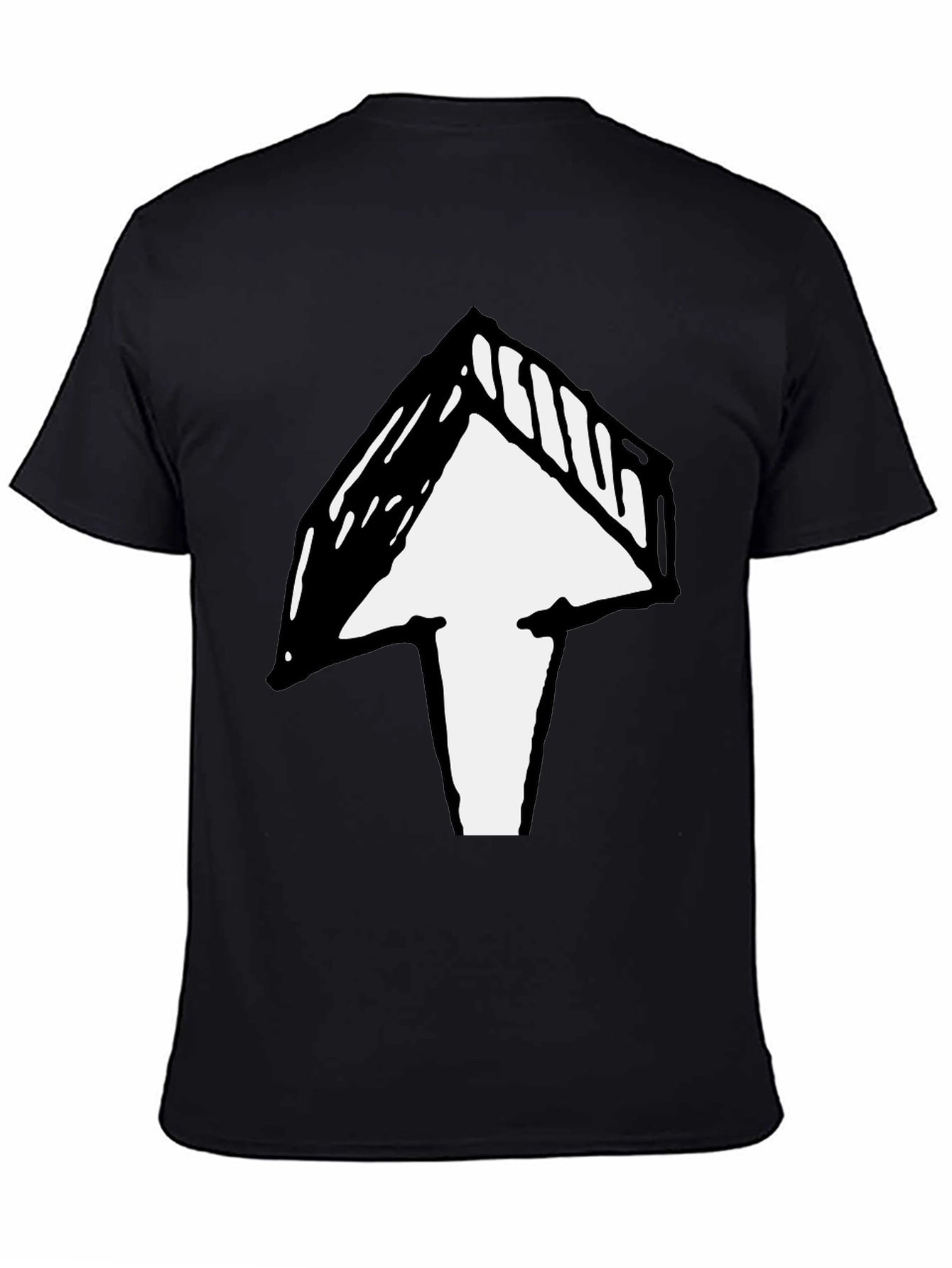 Arrow Graphic Black T-Shirt
