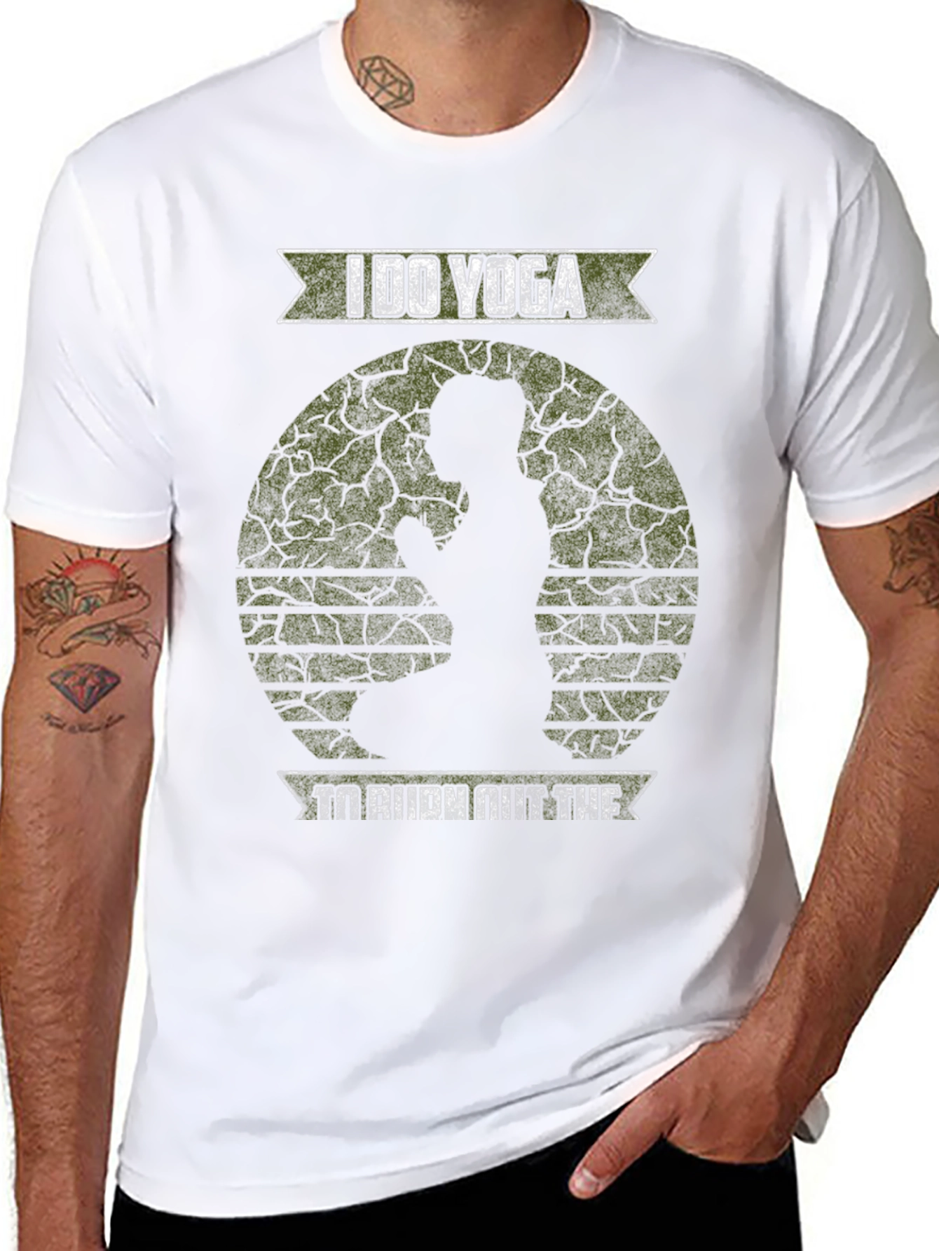 I Do Yoga T-Shirt - Mens Graphic Tee