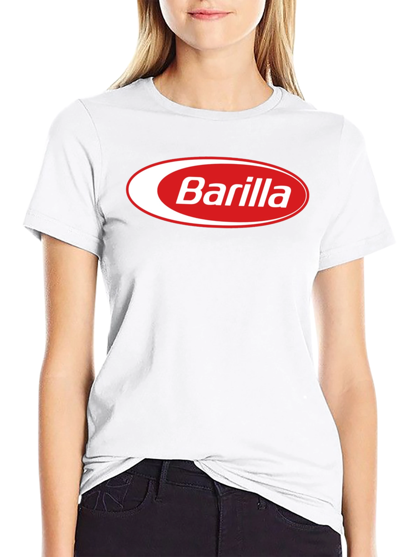 Barilla Logo Black T-Shirt