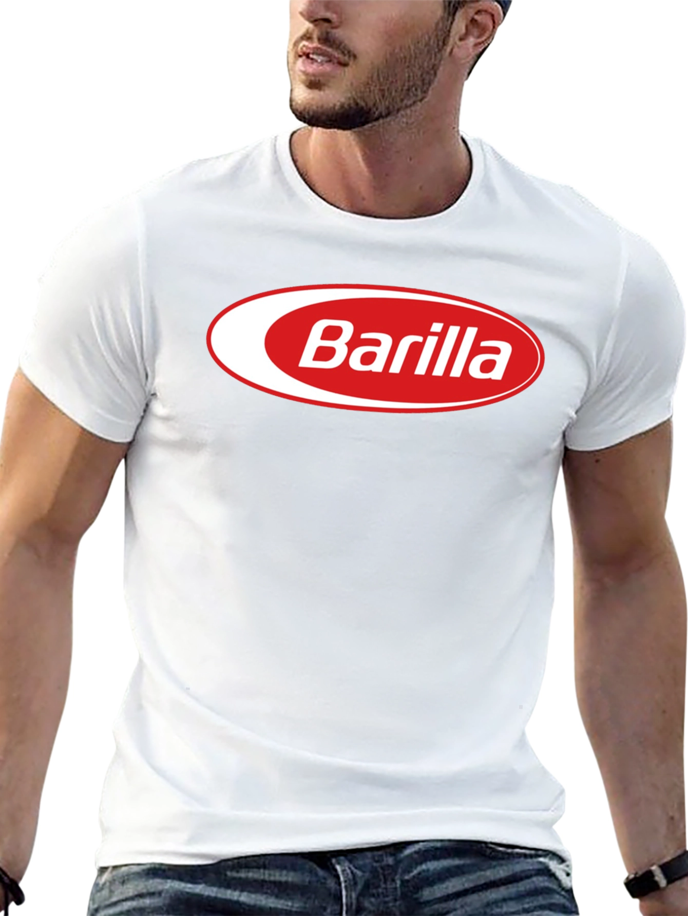 Barilla Logo Black T-Shirt