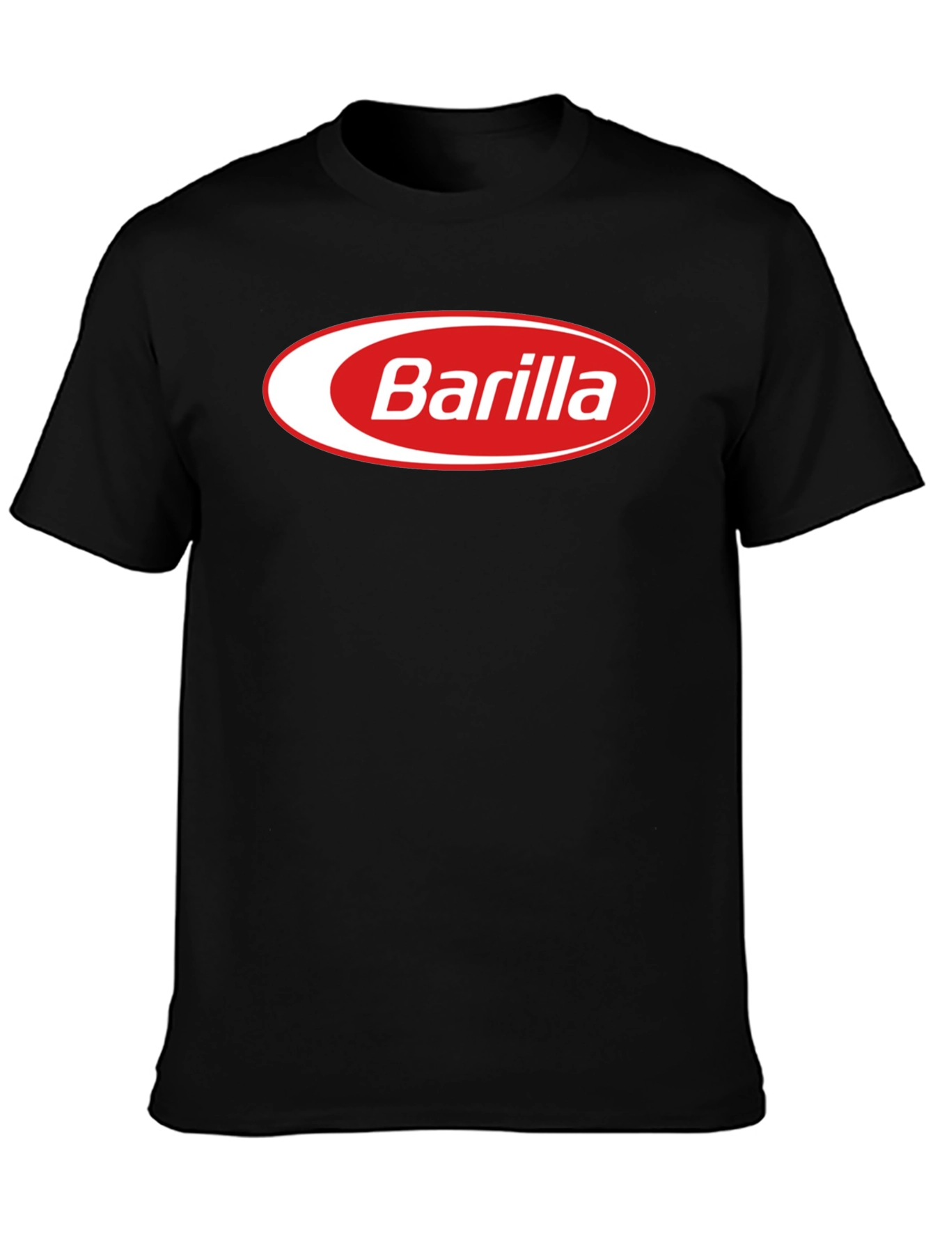 Barilla Logo Black T-Shirt