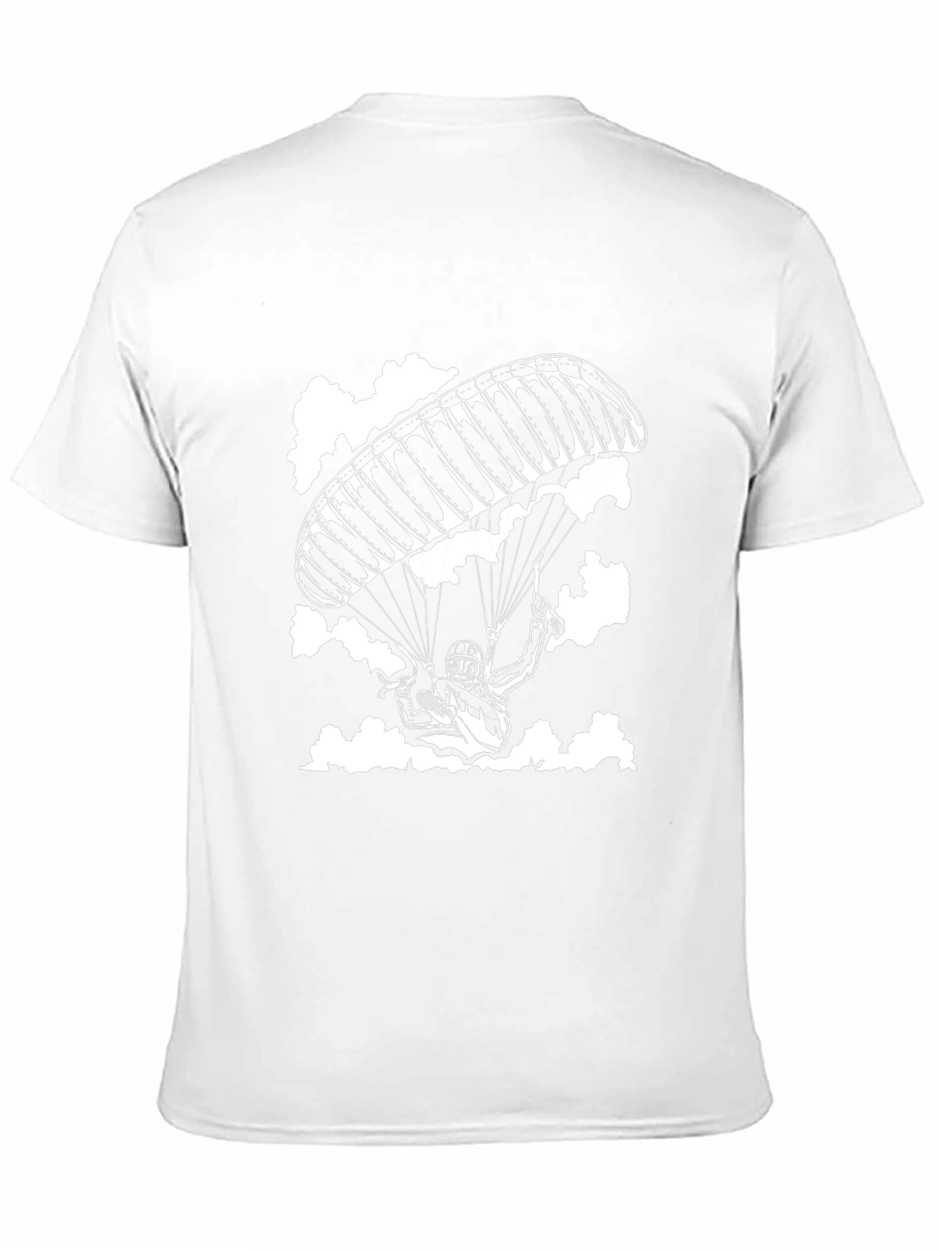 Paragliding Graphic Tee - Sky Adventure Shirt