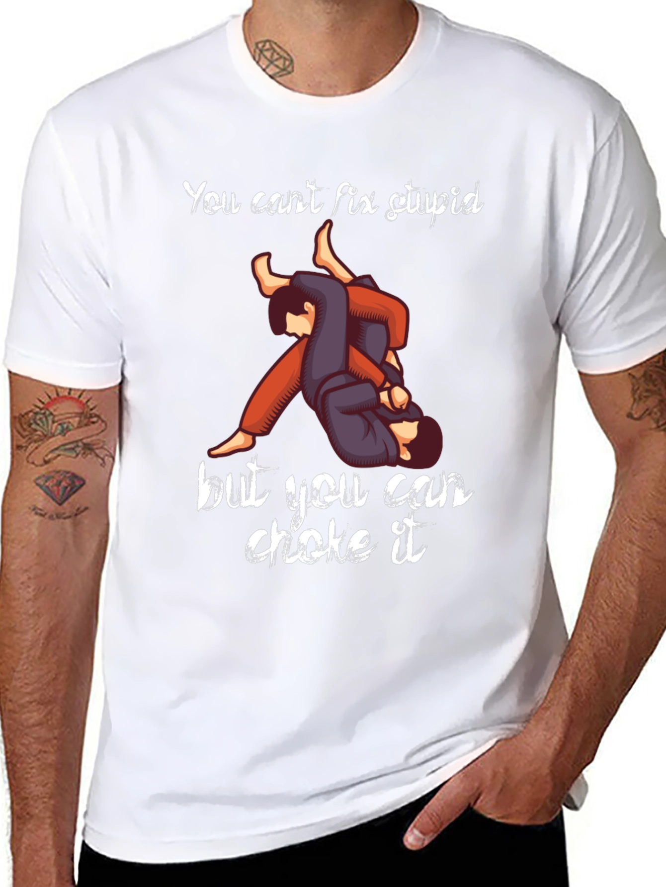 BJJ Choke T-Shirt - Jiu Jitsu Funny Tee