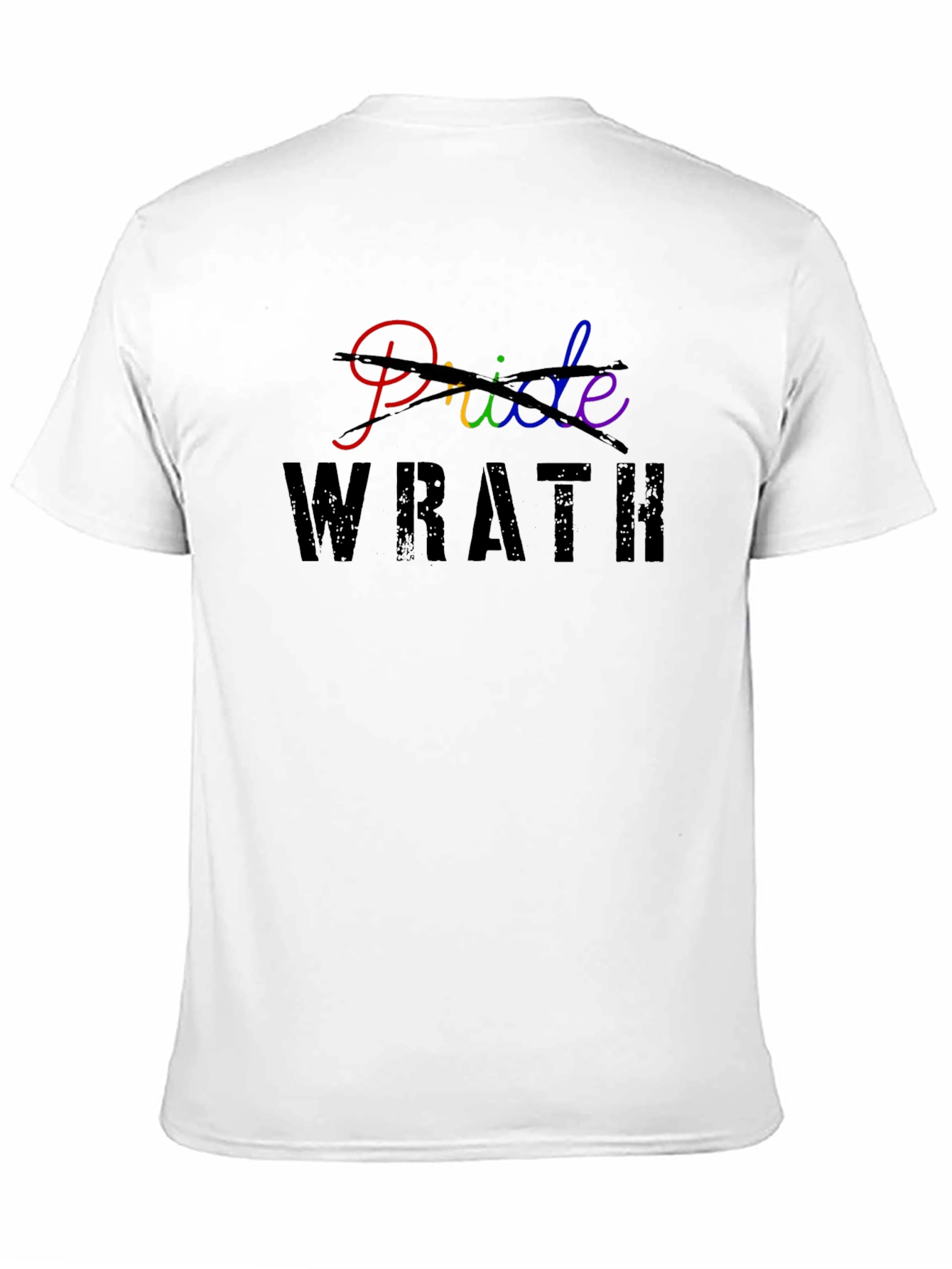 Pride Wrath Graphic Tee - Black Unisex Shirt