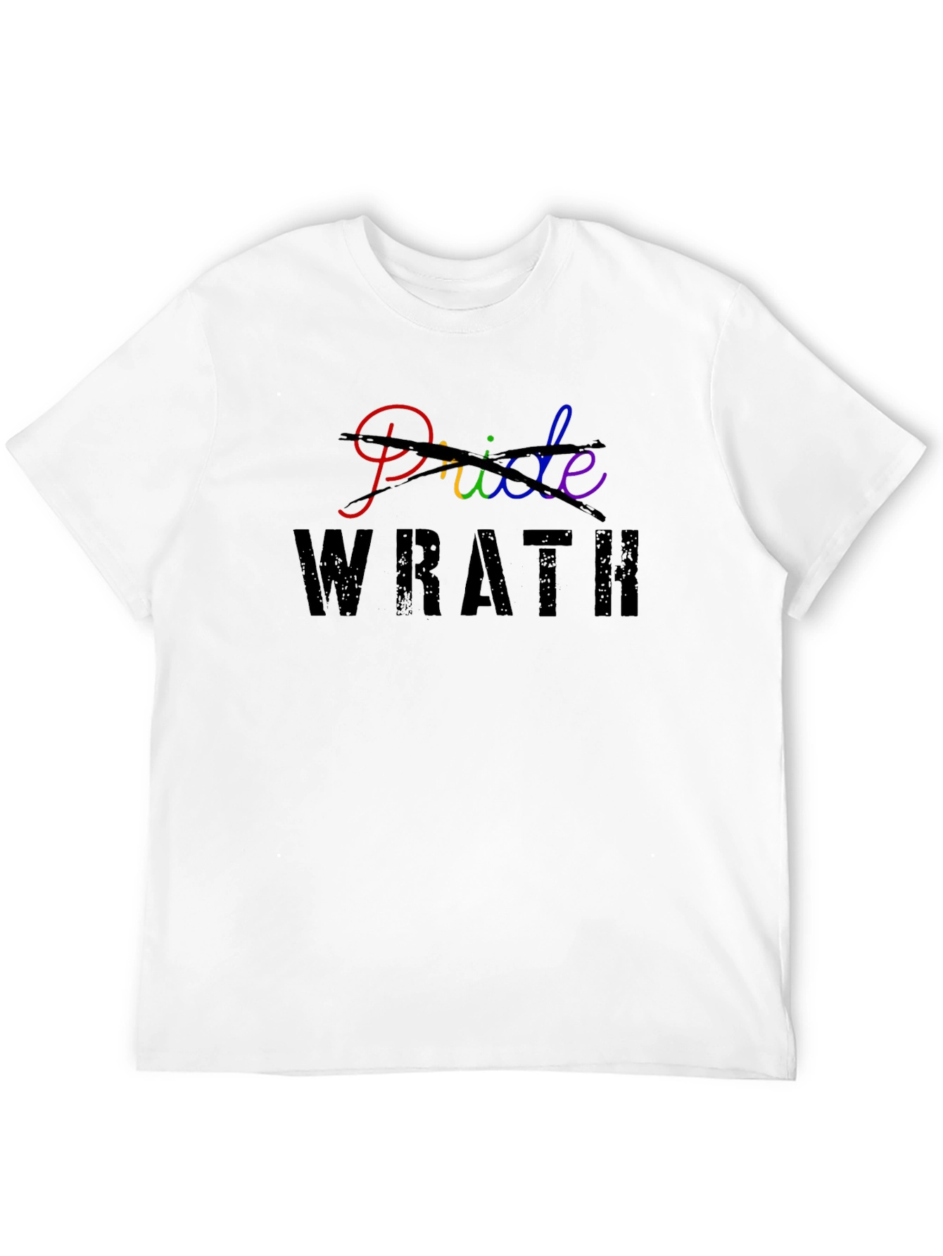 Pride Wrath Graphic Tee - Black Unisex Shirt