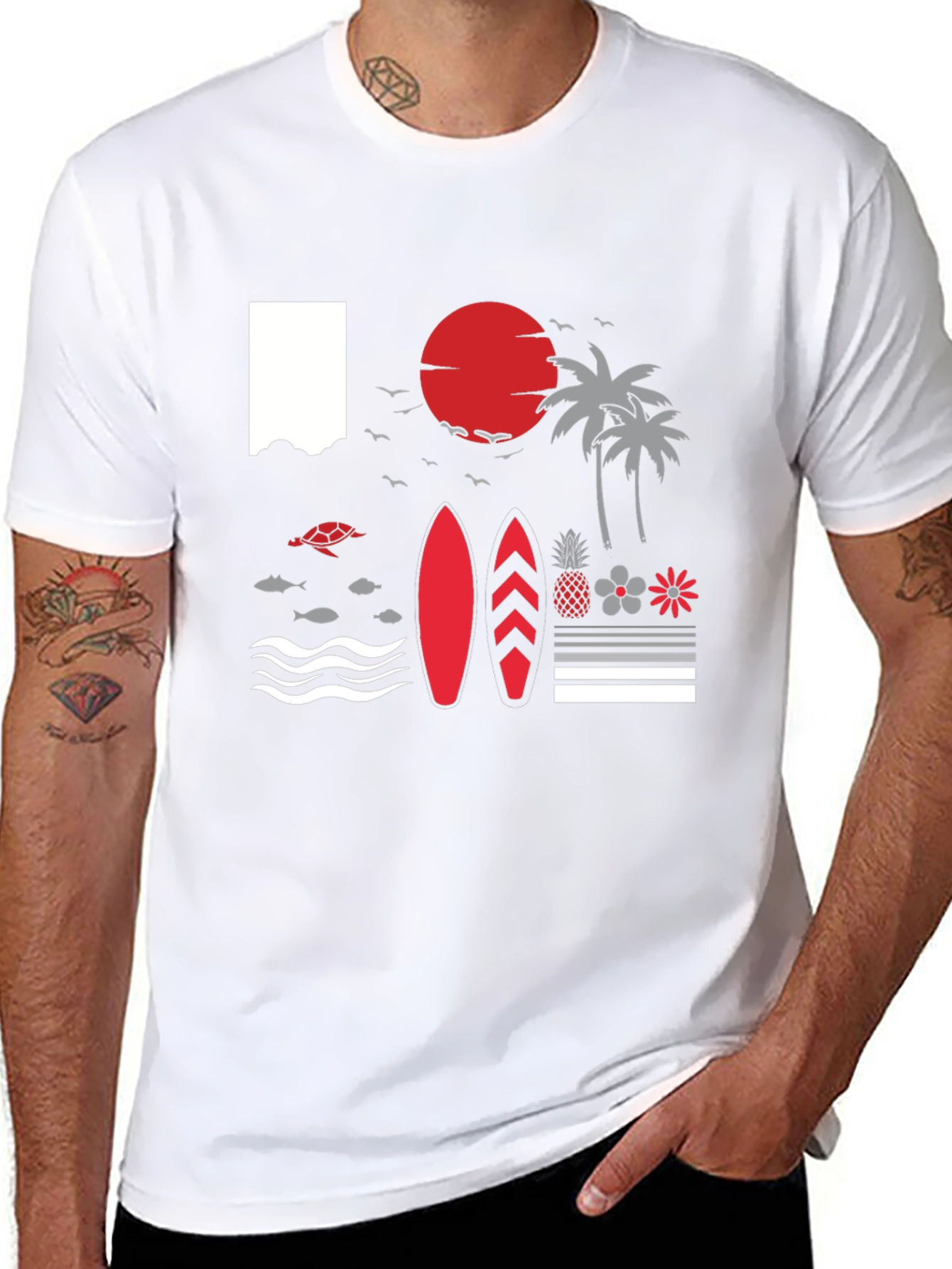 Tropical Graphic Tee