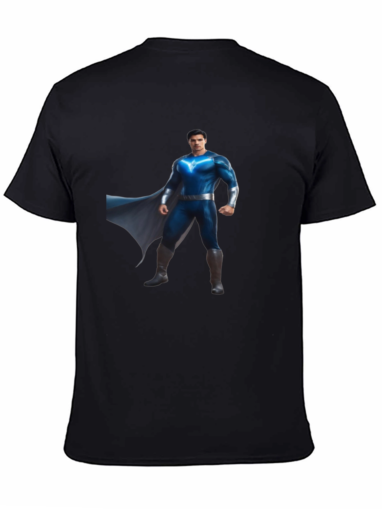 Superhero Graphic Print Tee