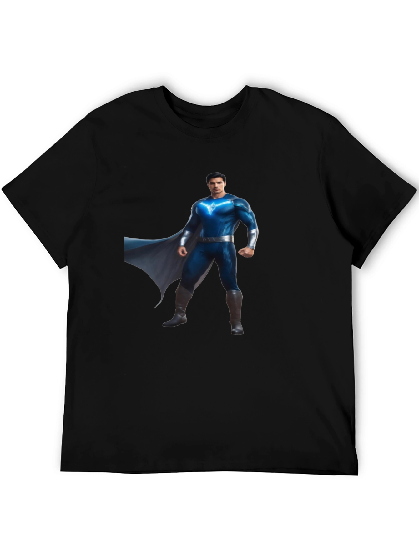 Superhero Graphic Print Tee