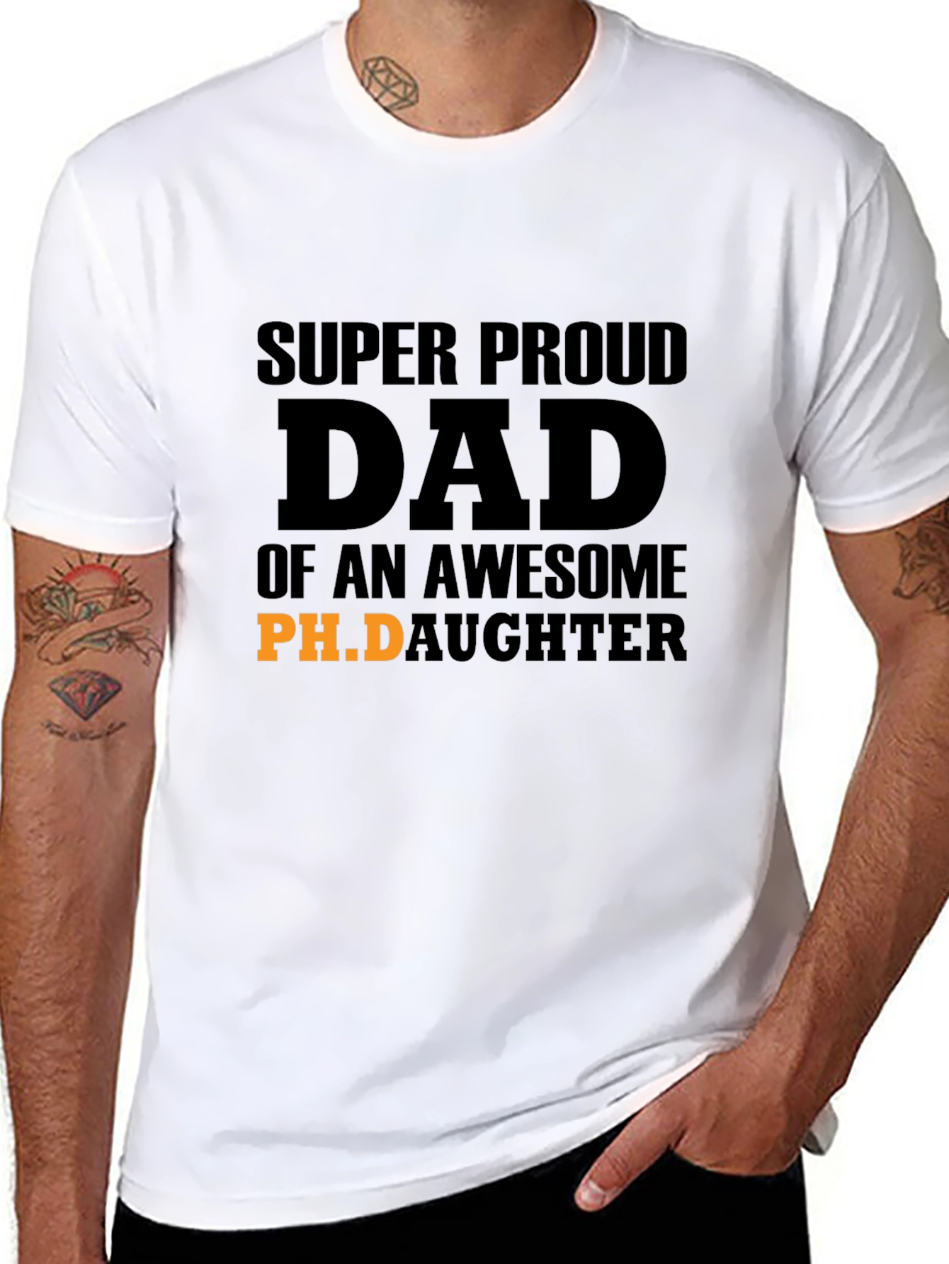 Proud Dad of an Awesome Ph.D. Daughter T-Shirt