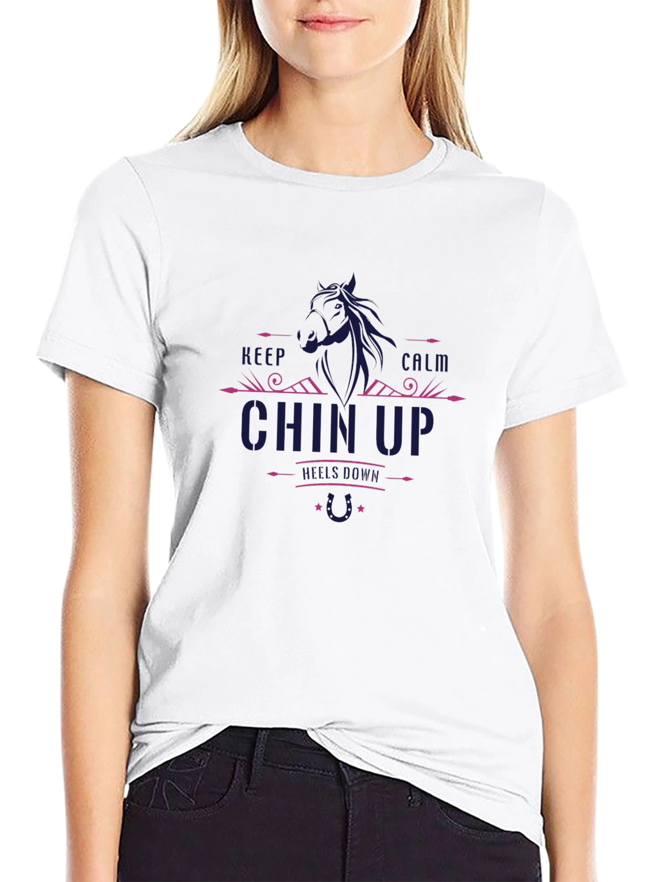 Chin Up Graphic Tee - Motivational Comfort