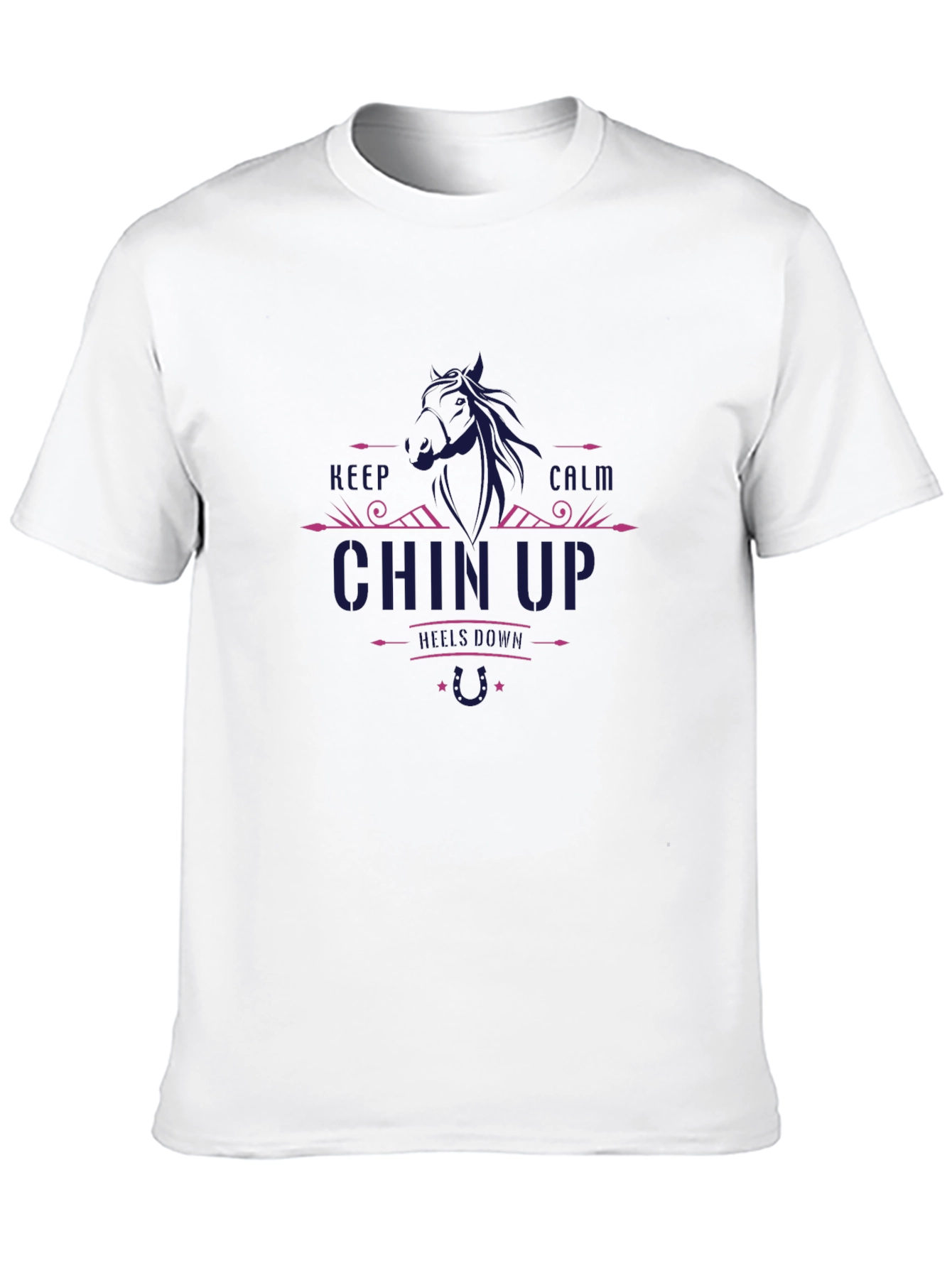 Chin Up Graphic Tee - Motivational Comfort