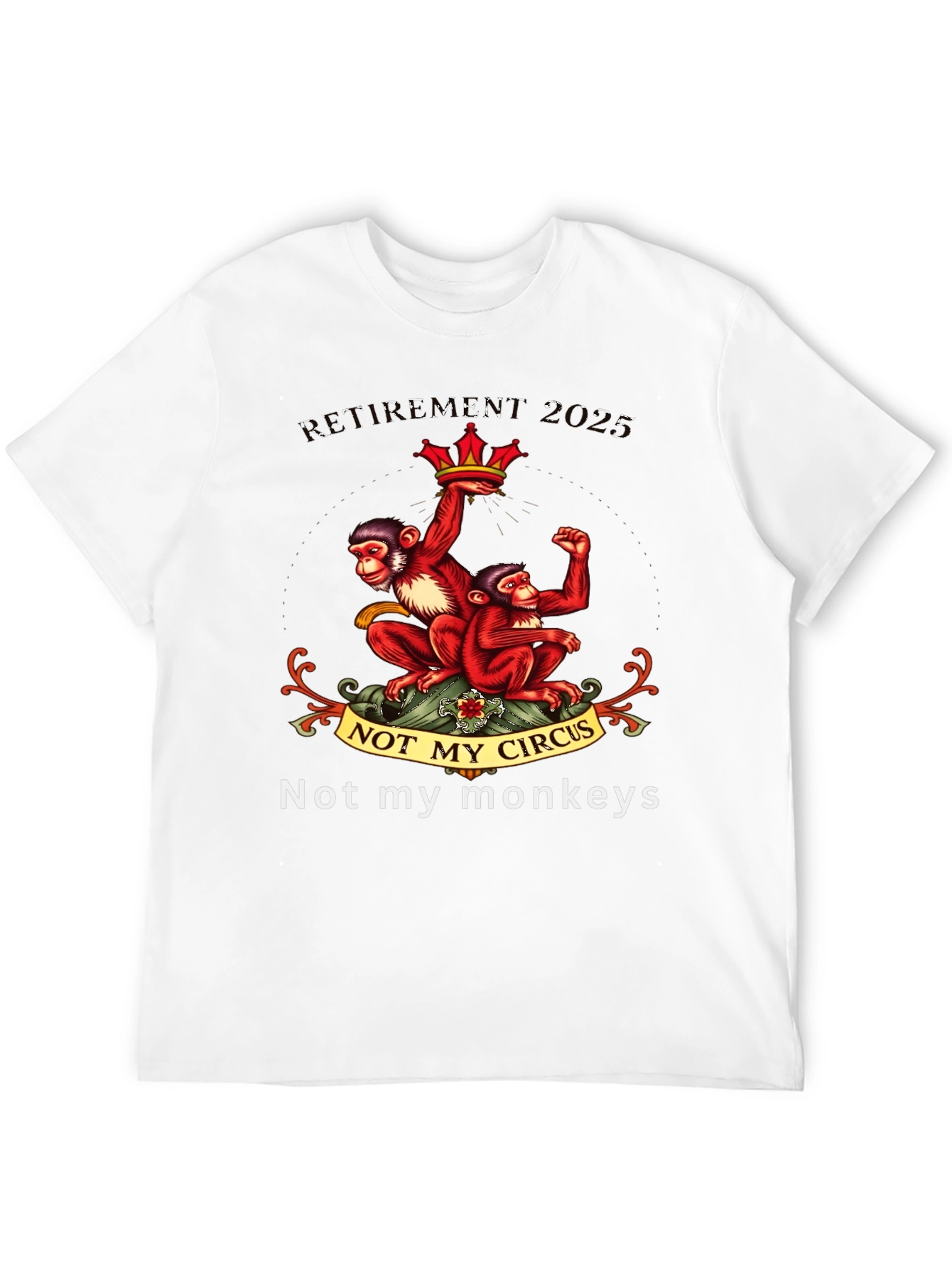 Not My Circus Not My Monkeys Graphic Tee