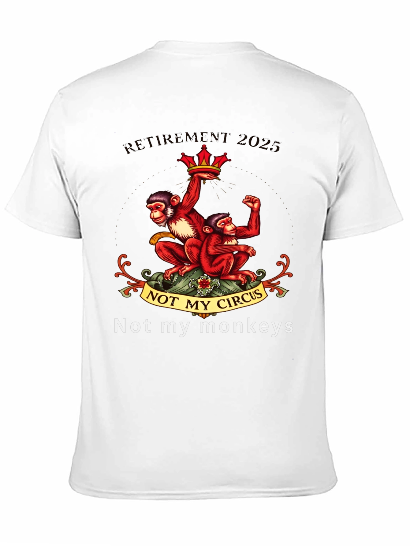 Not My Circus Not My Monkeys Graphic Tee