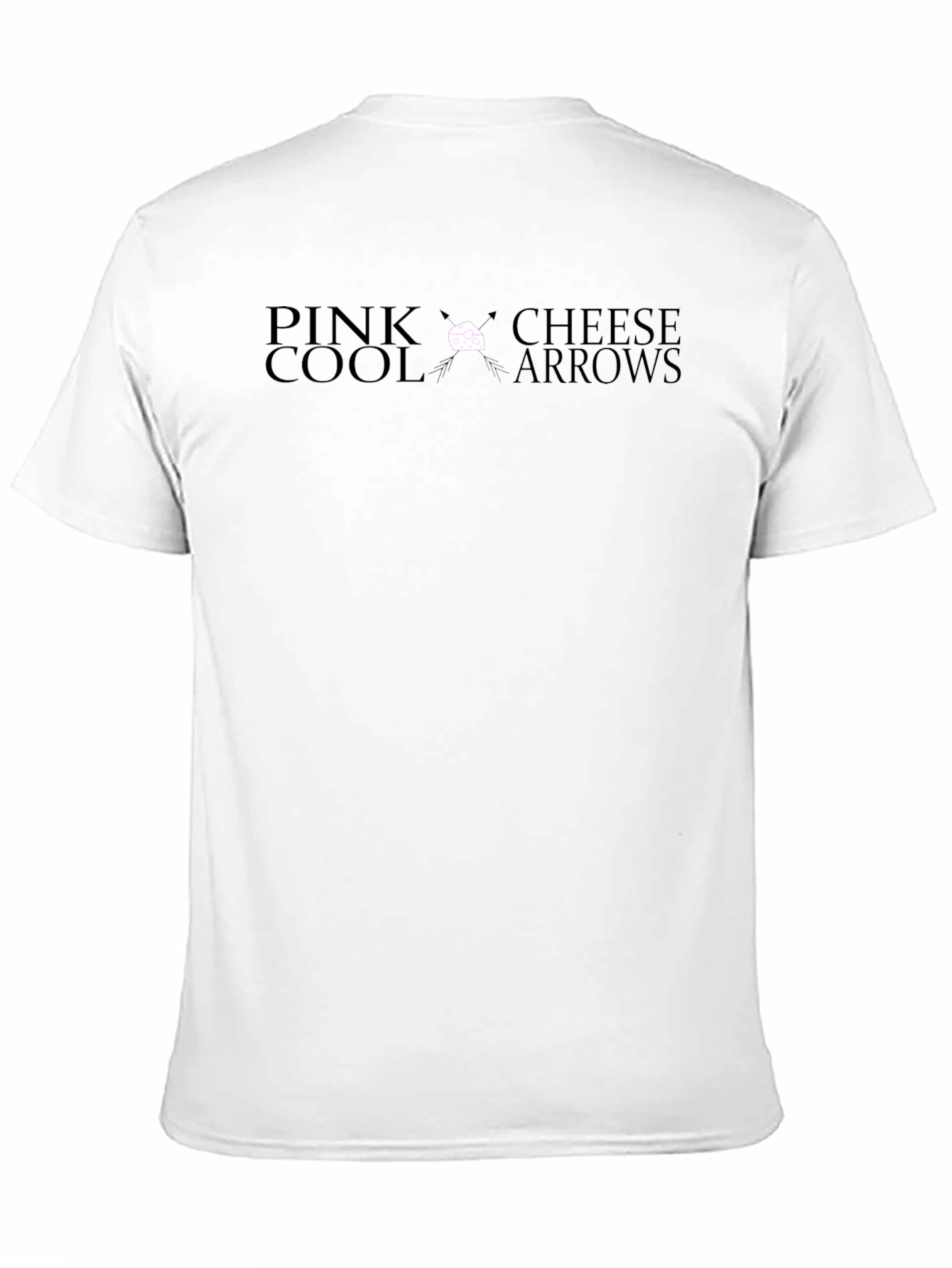 Pink Cool Cheese Arrows Graphic Tee