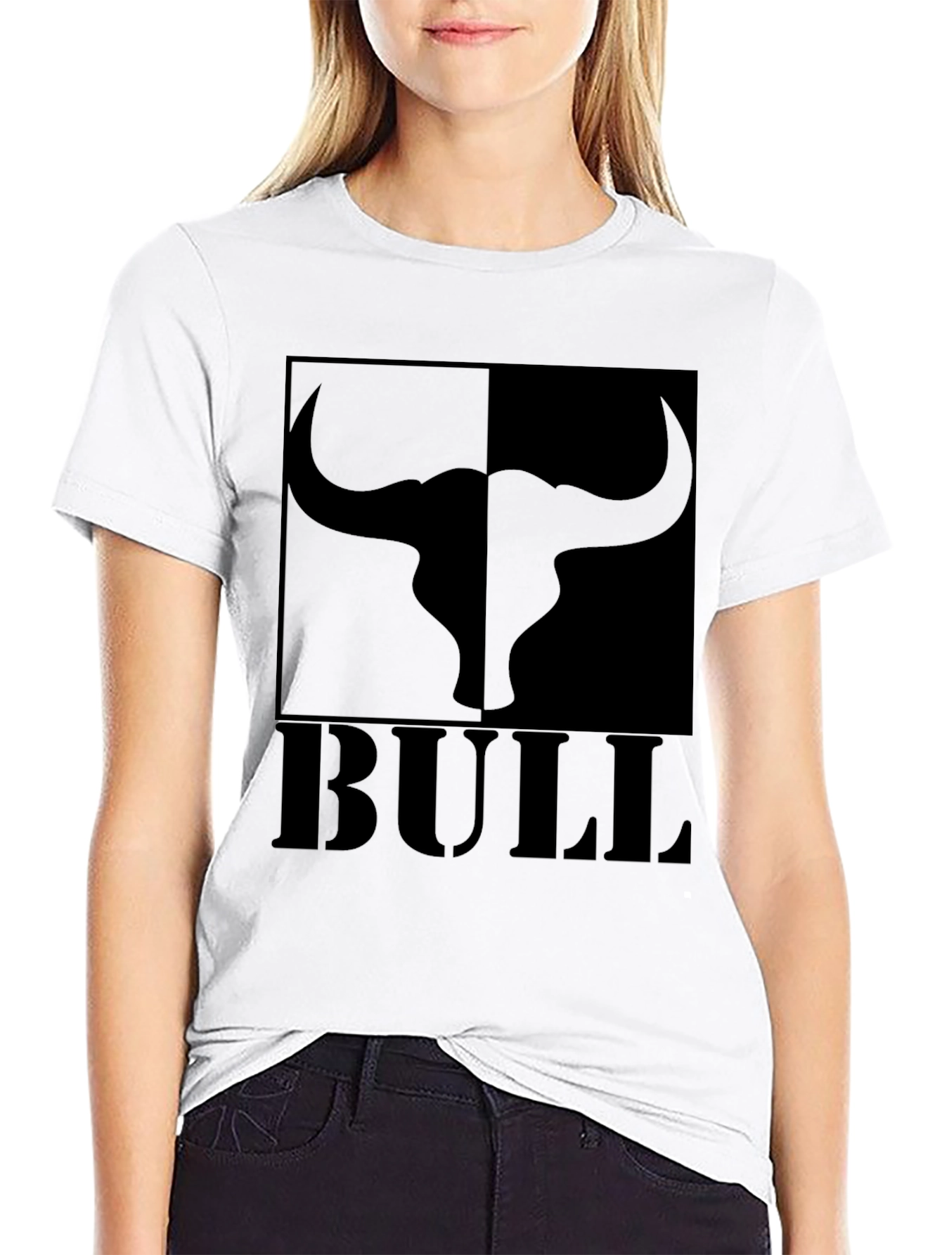 Bull Graphic Tee - Bold Design