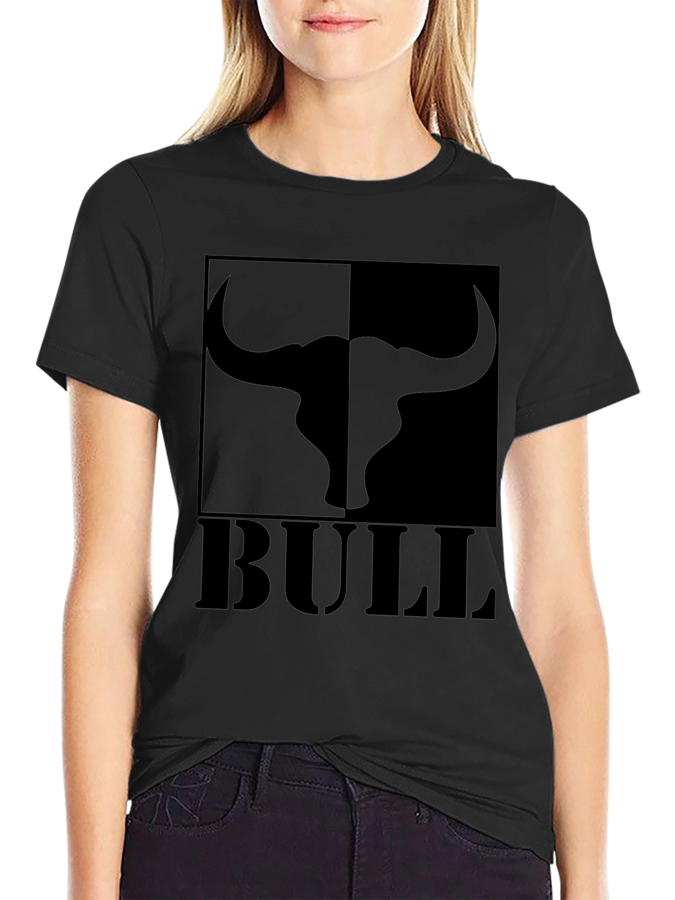 Bull Graphic Tee - Bold Design