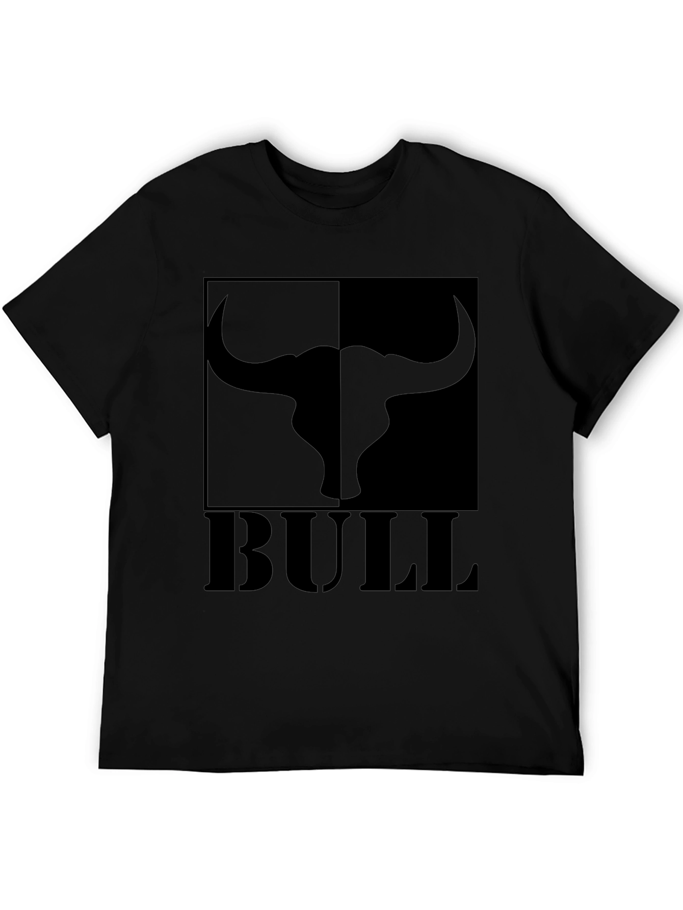 Bull Graphic Tee - Bold Design