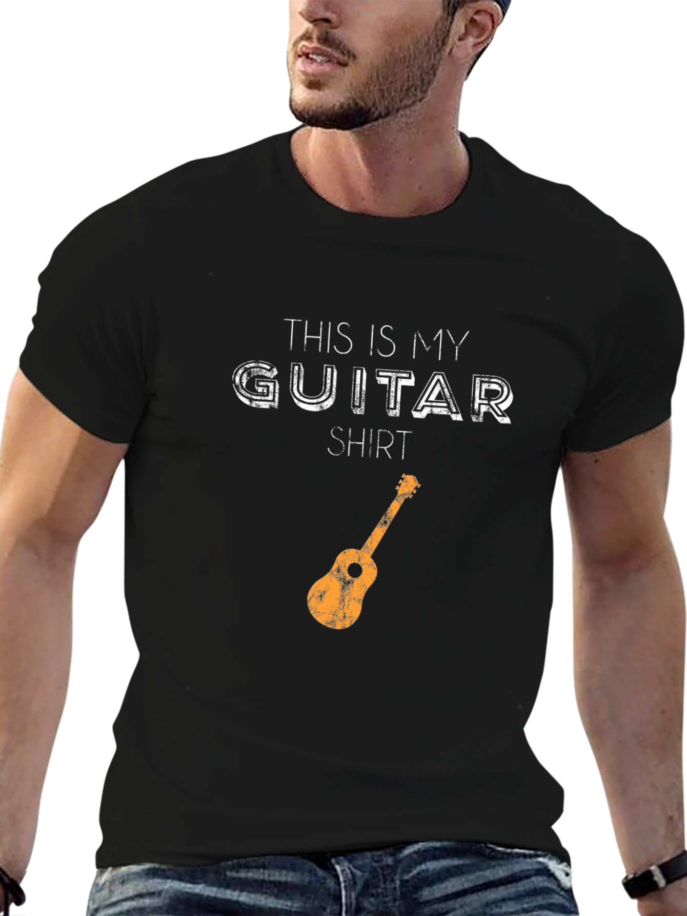 This Is My Guitar Shirt - Musician Graphic Tee