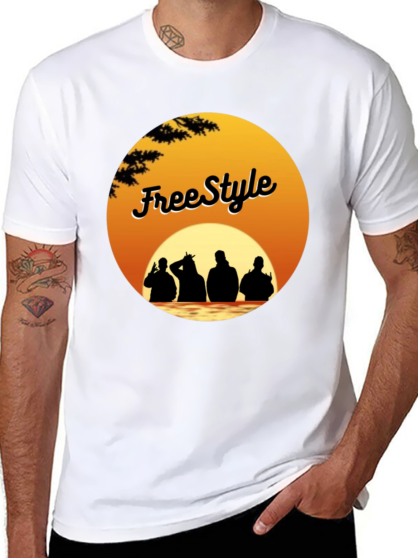 Freestyle Silhouette T-Shirt