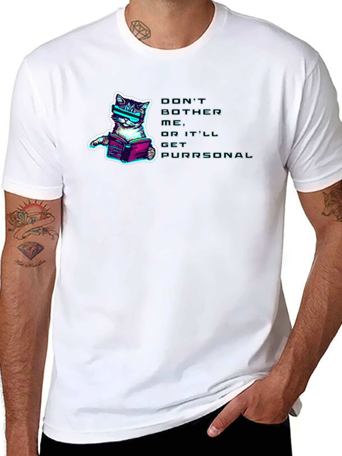 Dont Bother Me Cat T-Shirt