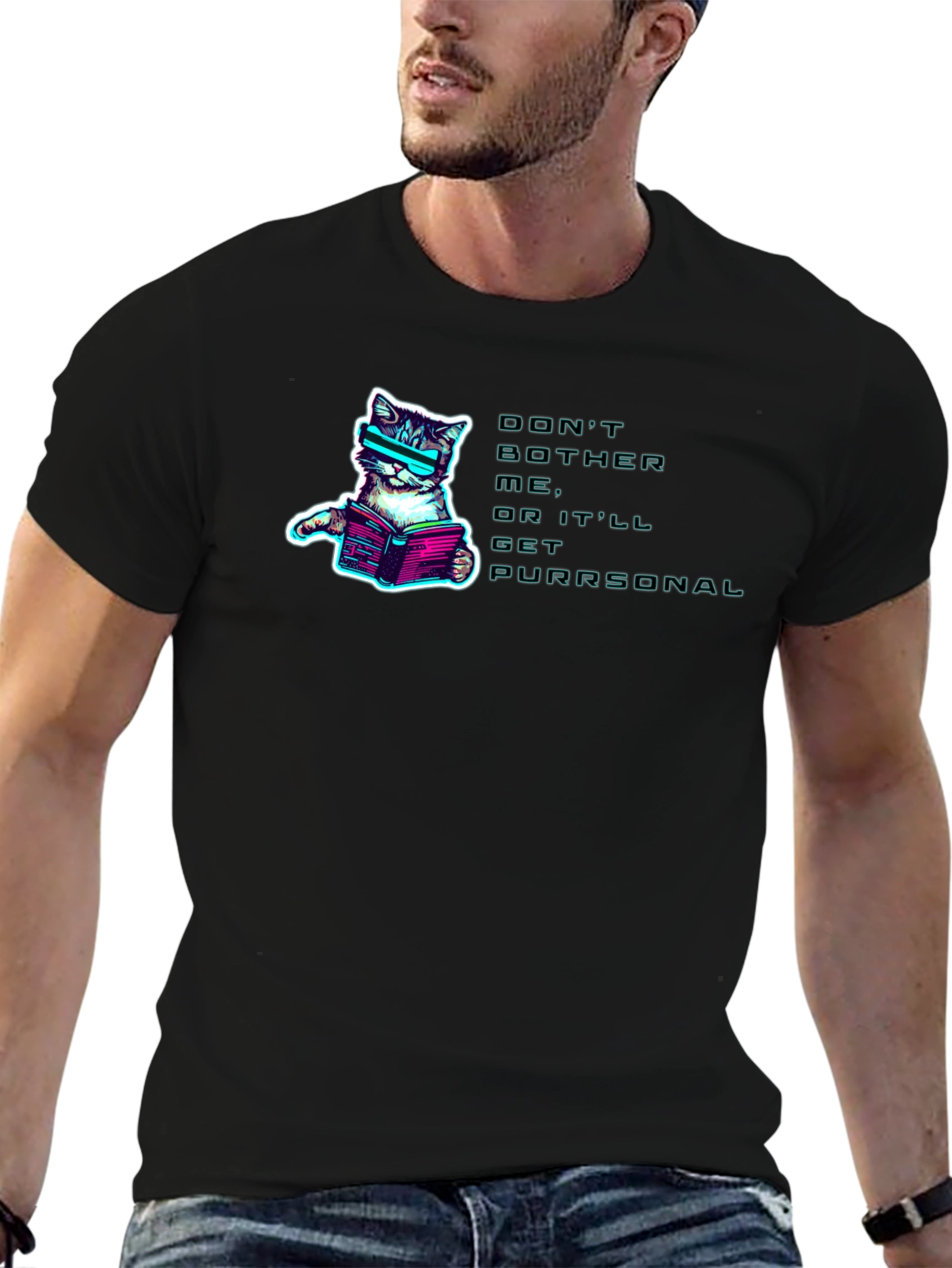 Dont Bother Me Cat T-Shirt