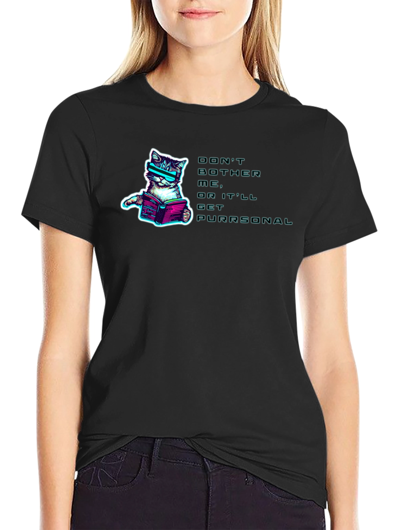 Dont Bother Me Cat T-Shirt