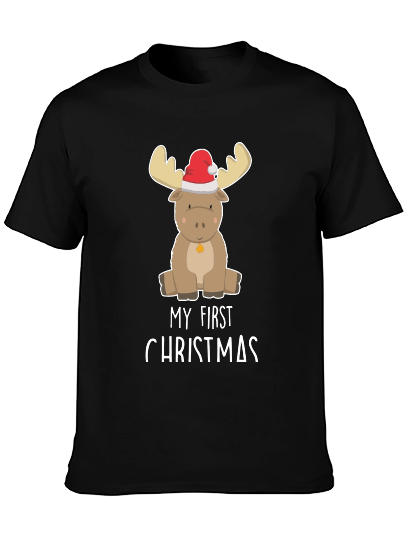 My First Christmas Moose T-Shirt