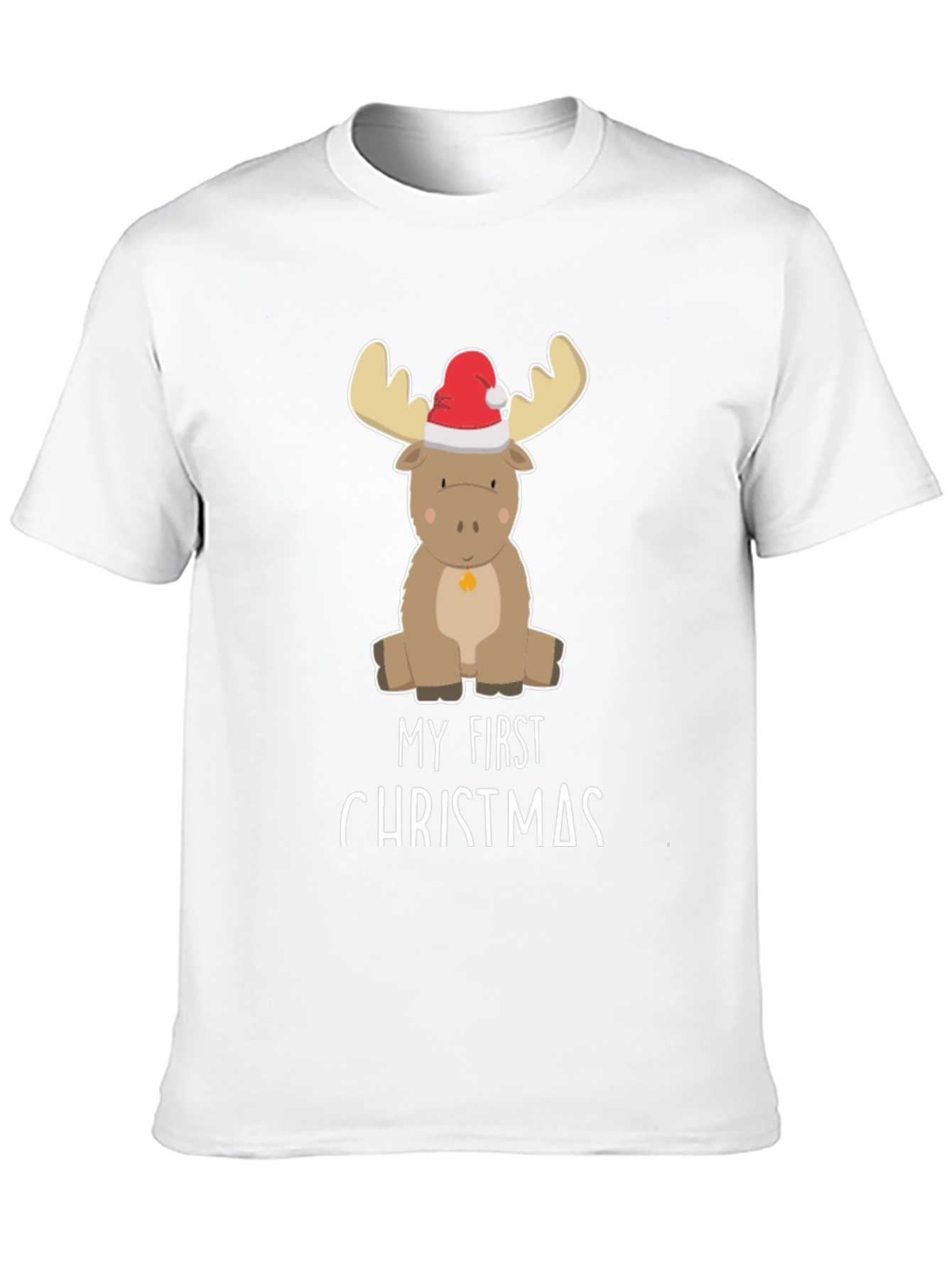 My First Christmas Moose T-Shirt
