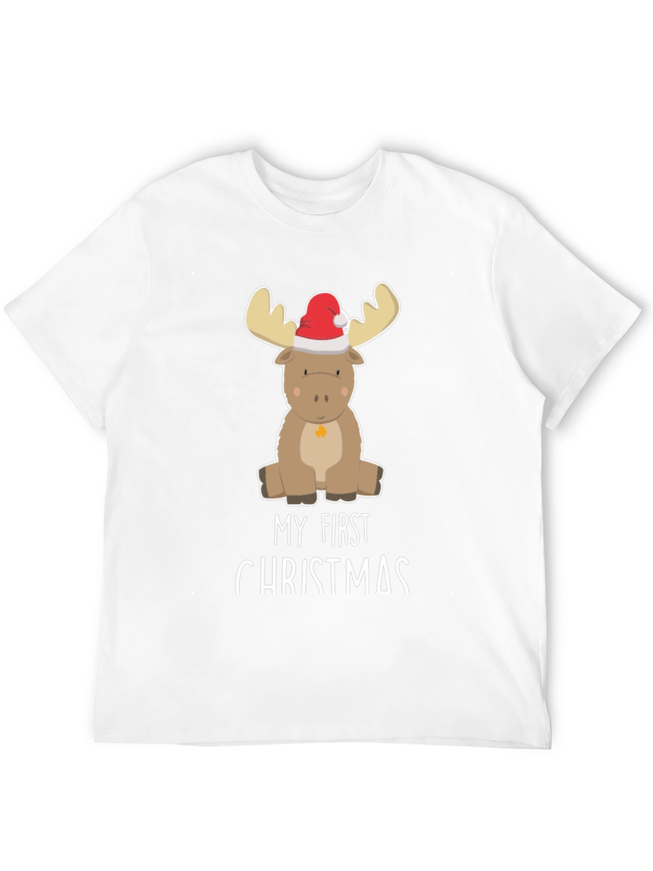 My First Christmas Moose T-Shirt