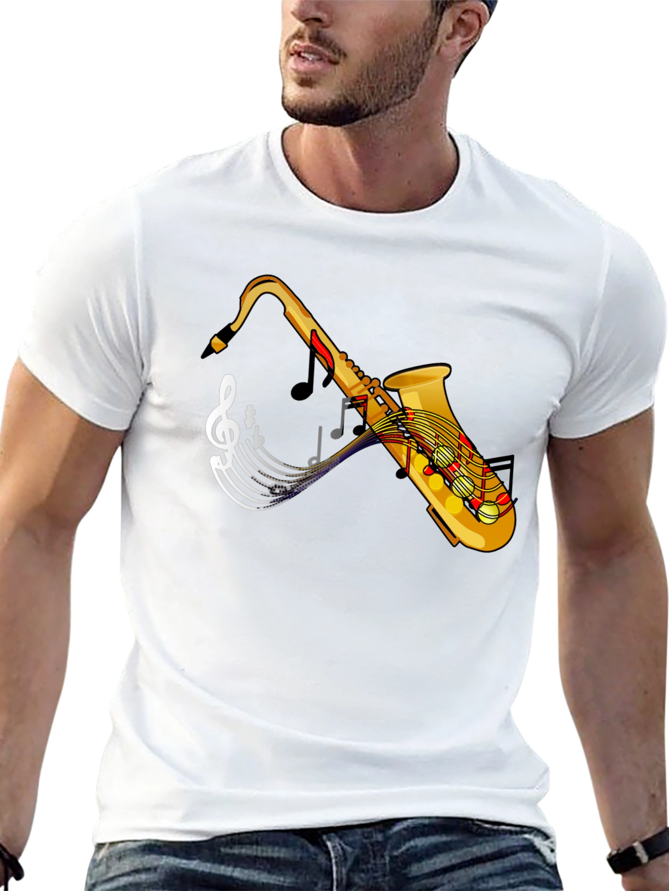 Saxophone Music T-Shirt