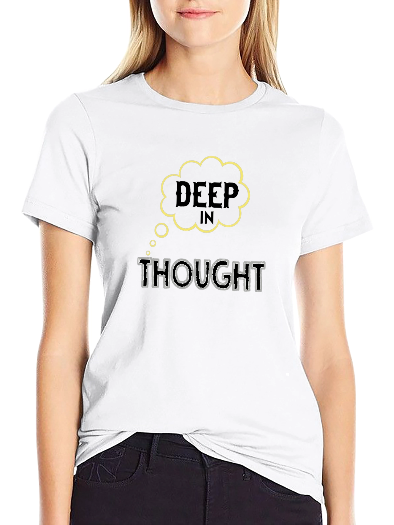 Deep in Thought Graphic T-Shirt