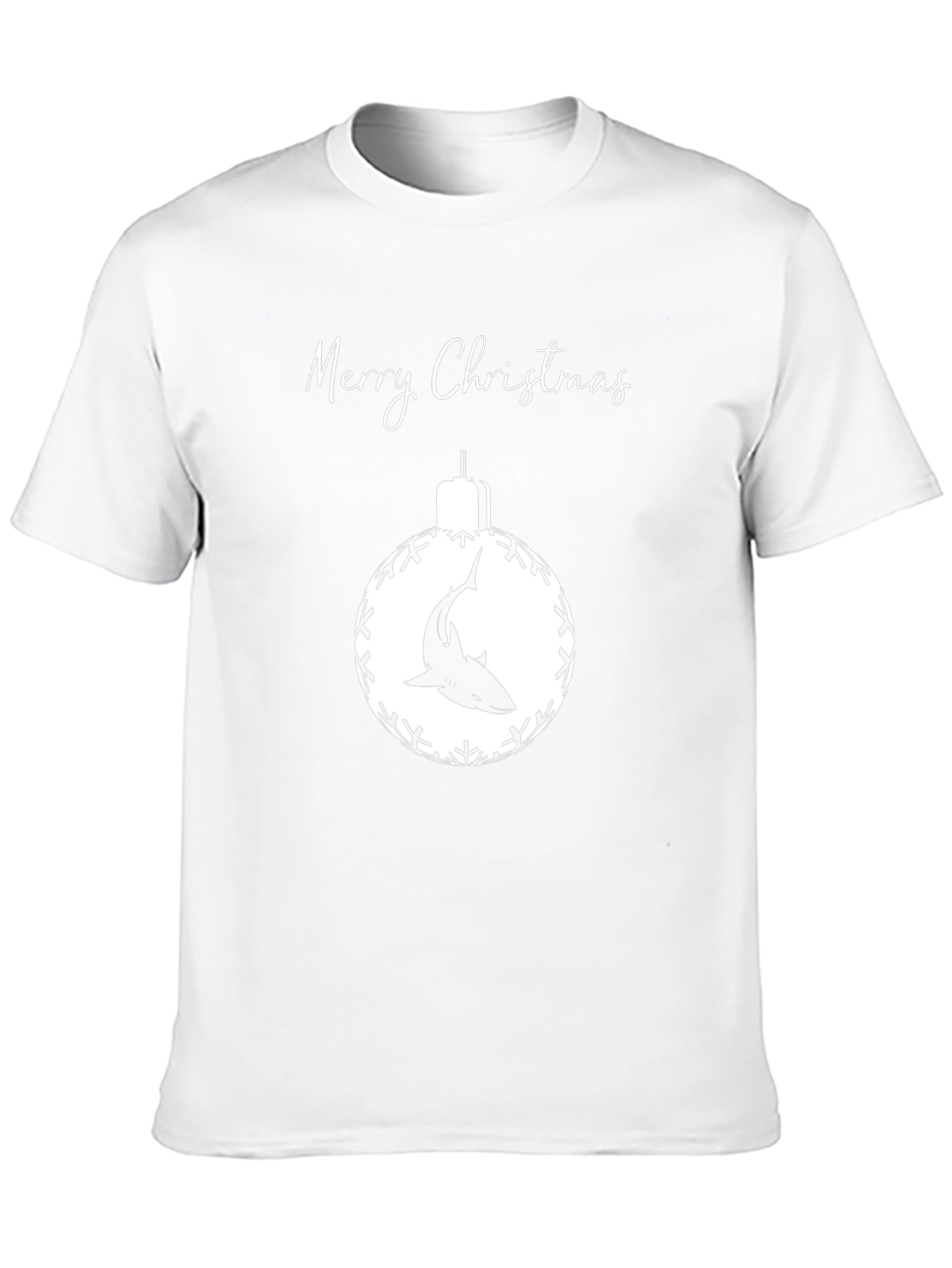 Shark Christmas Ornament T-Shirt