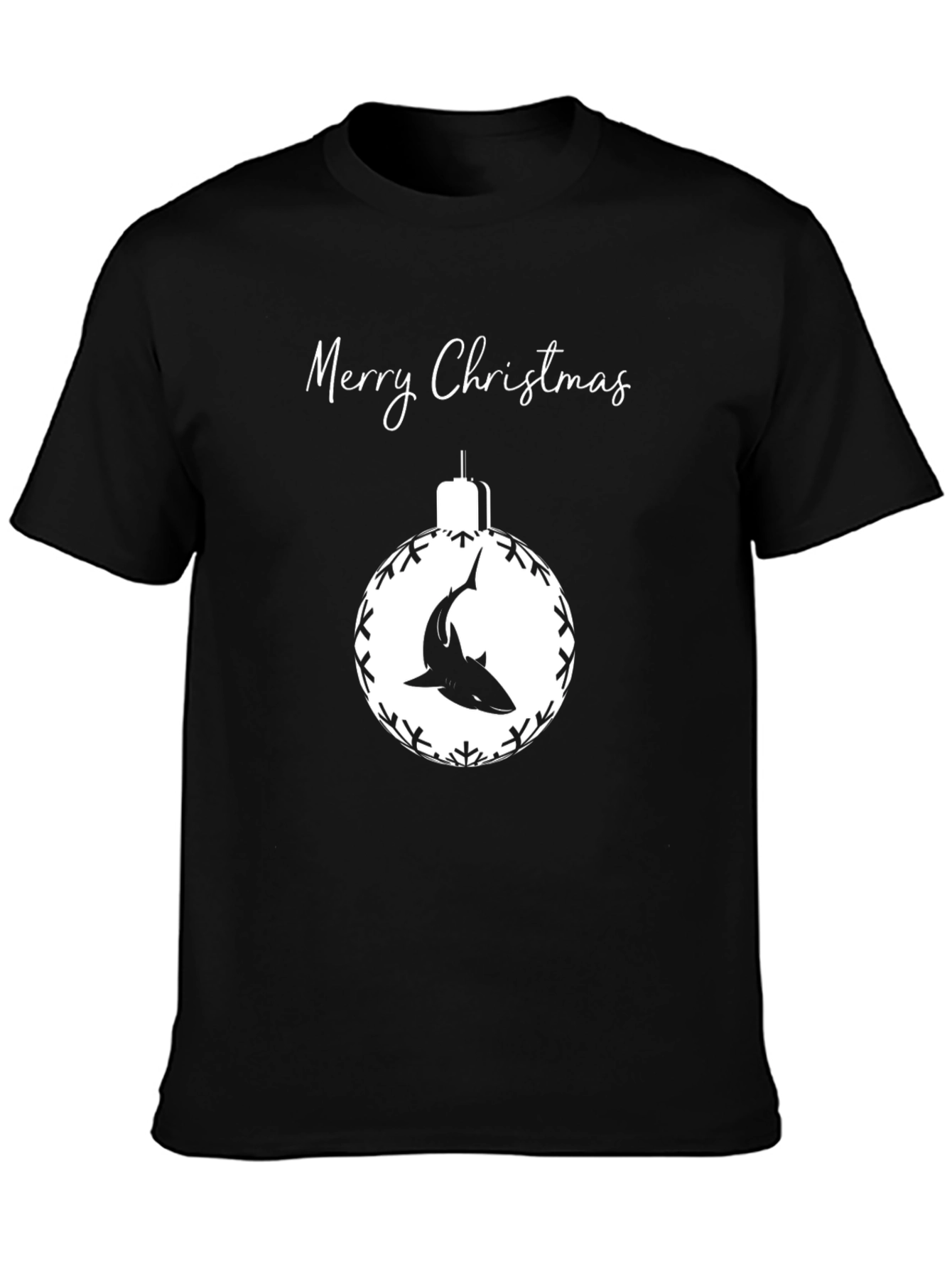 Shark Christmas Ornament T-Shirt