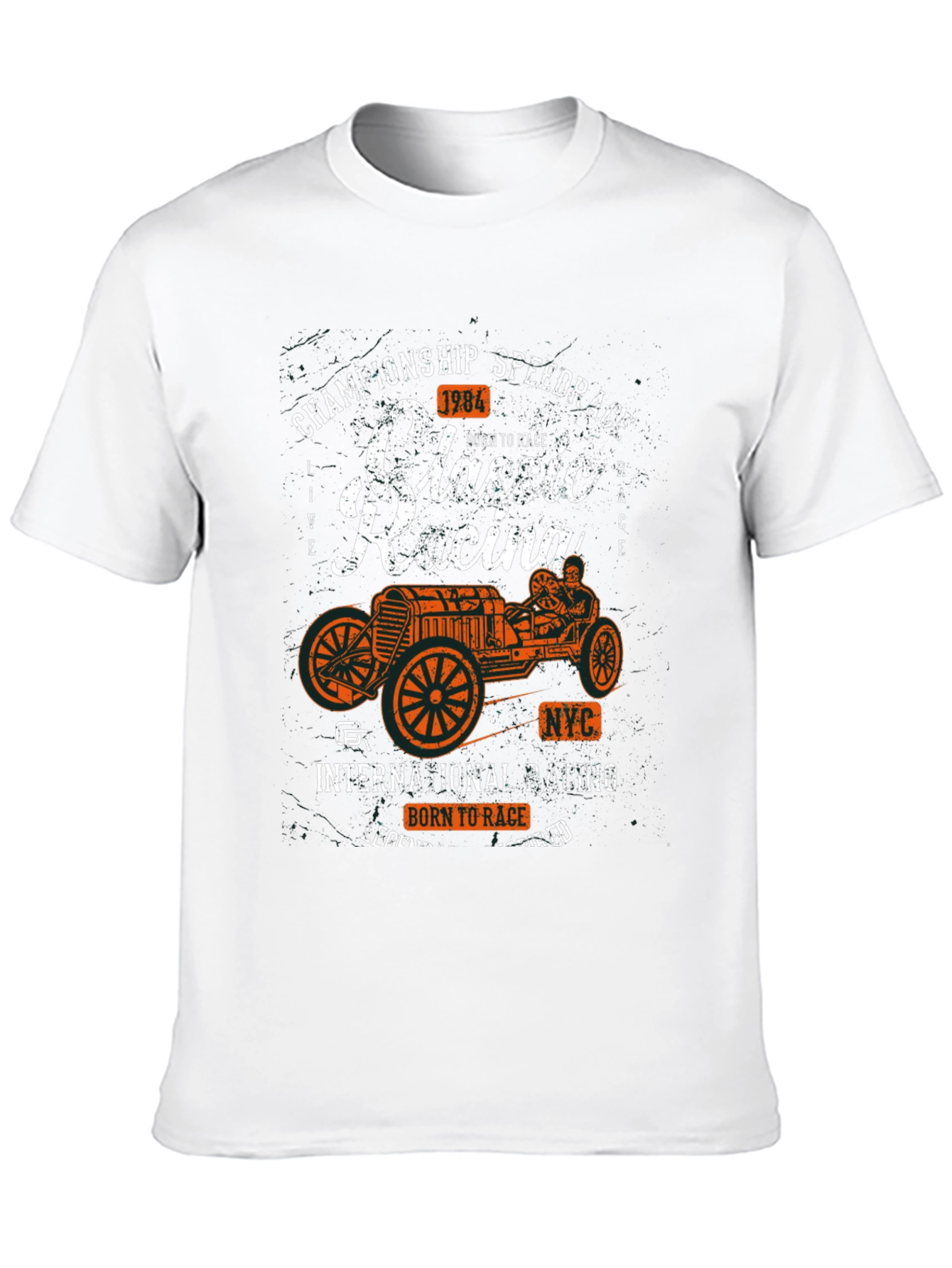 Classic Racing Tee - Born to Race Speed
